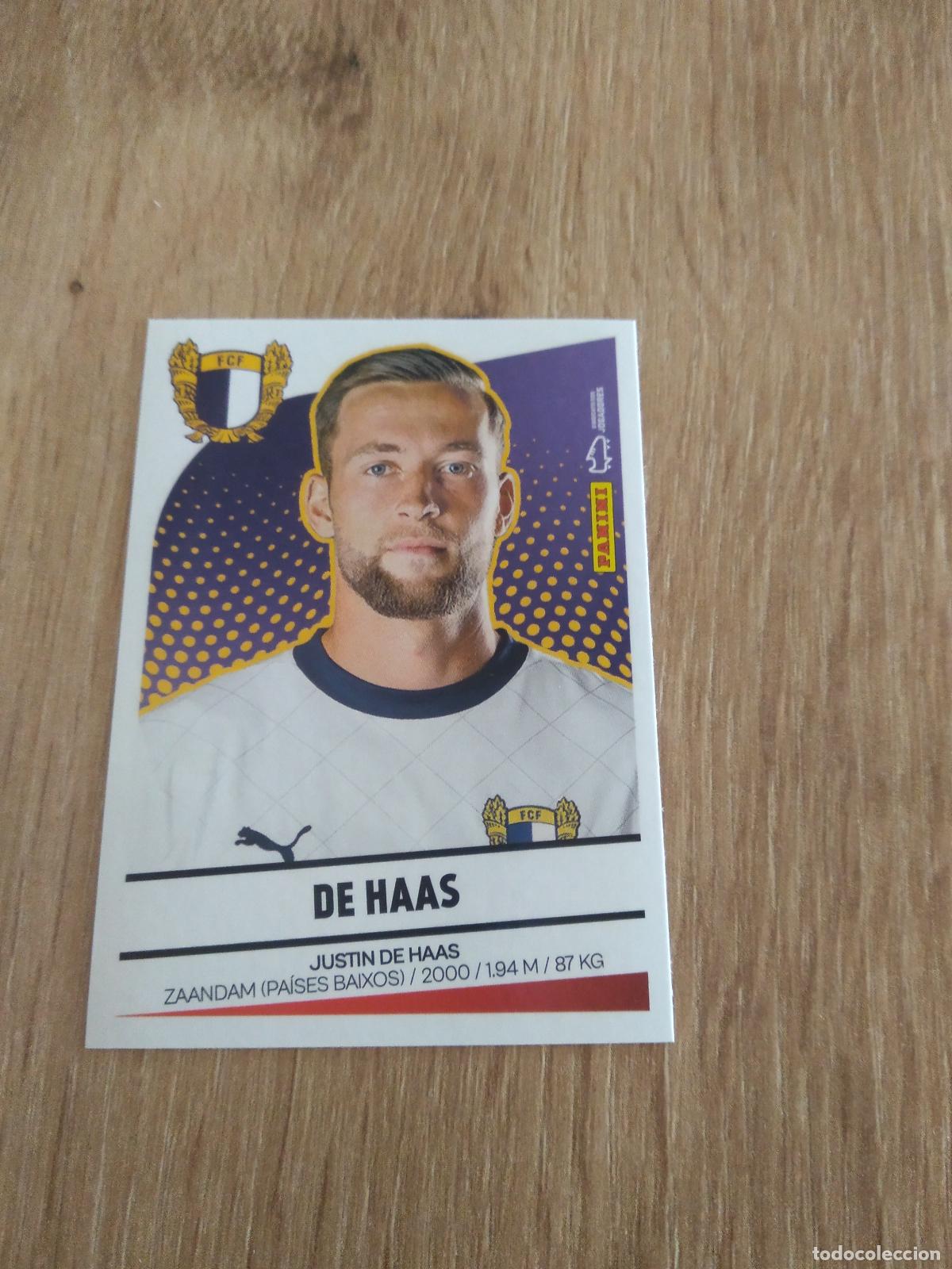 Cromos de F&uacute;tbol: 176 DE HAAS FAMALICAO CROMO FUTBOL PANINI LIGA PORTUGAL 2024-2025 FUTEBOL 24-25 LIGA BETCLIC