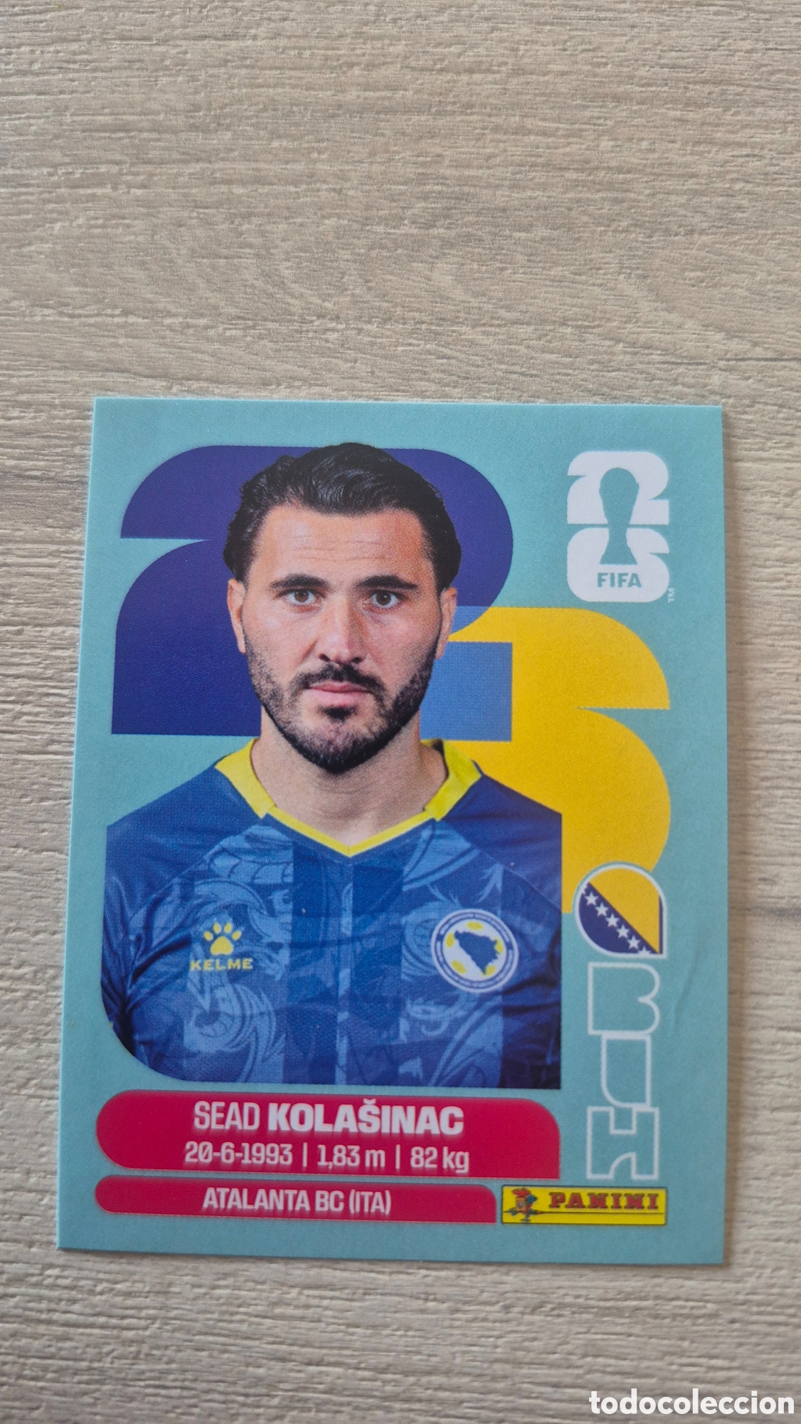 Cromos de F&uacute;tbol: BIH4 Kola&scaron;inac FIFA World Cup 2026