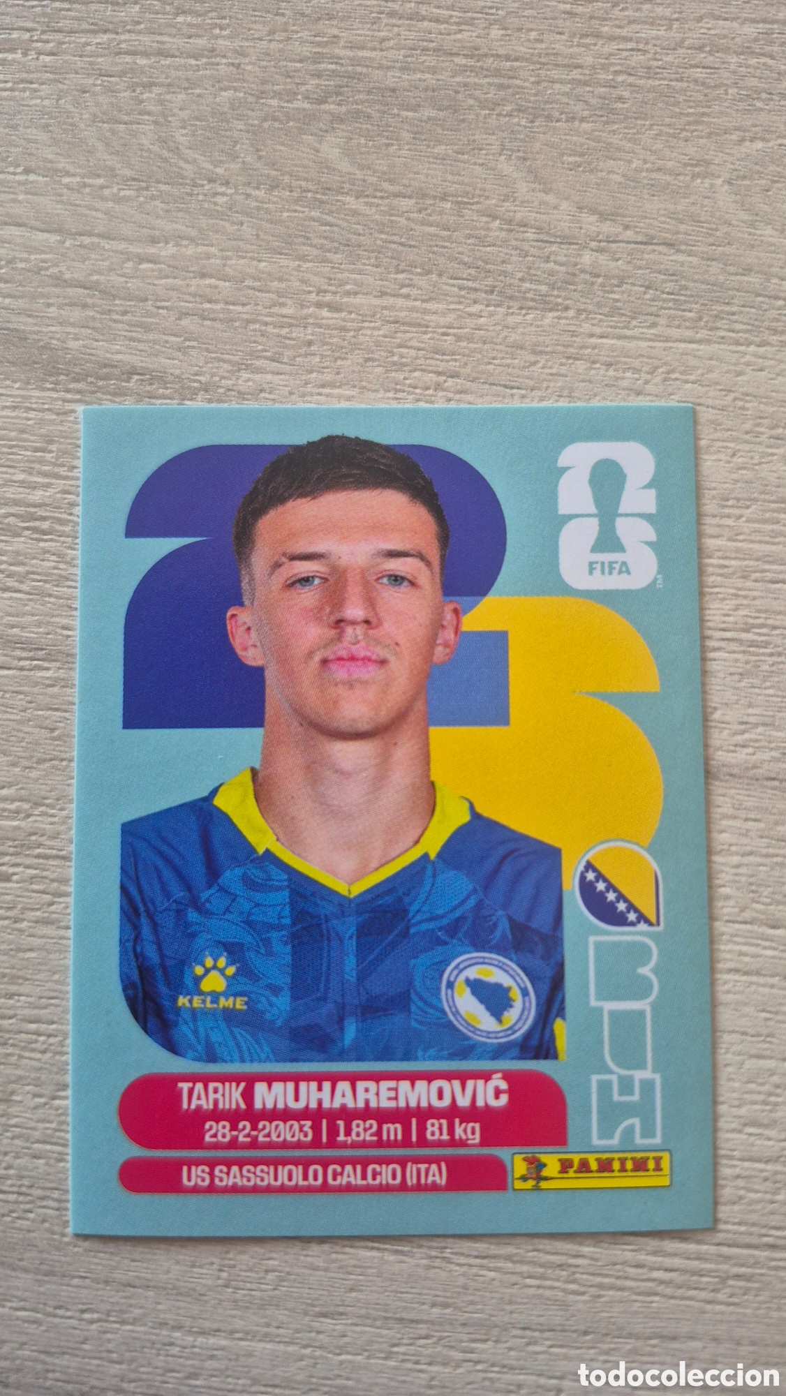 Cromos de F&uacute;tbol: BIH5 Muharemović FIFA World Cup 2026