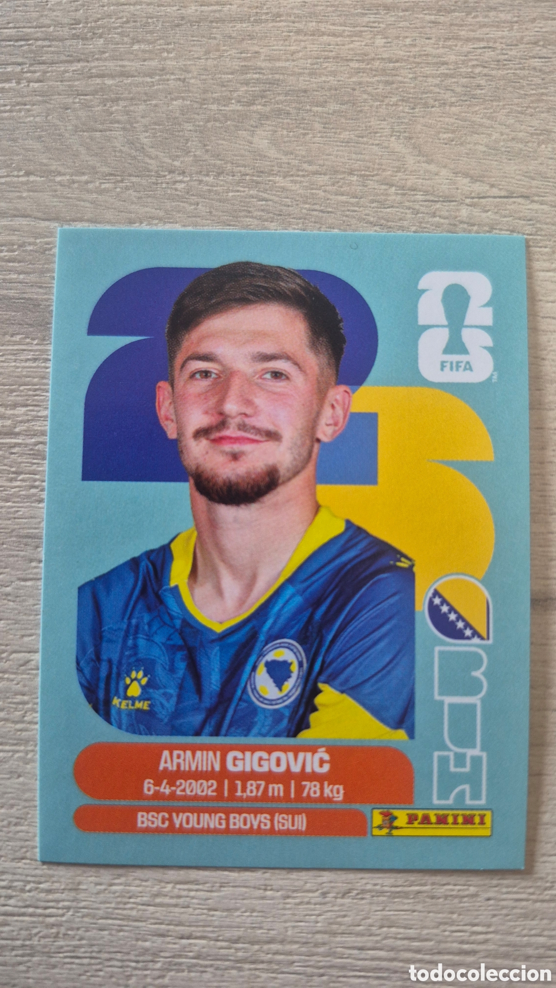 Cromos de F&uacute;tbol: BIH10 Gigović FIFA World Cup 2026