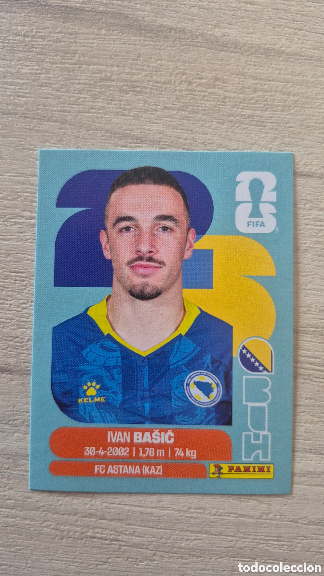 Cromos de F&uacute;tbol: BIH12 Ba&scaron;ić FIFA World Cup 2026