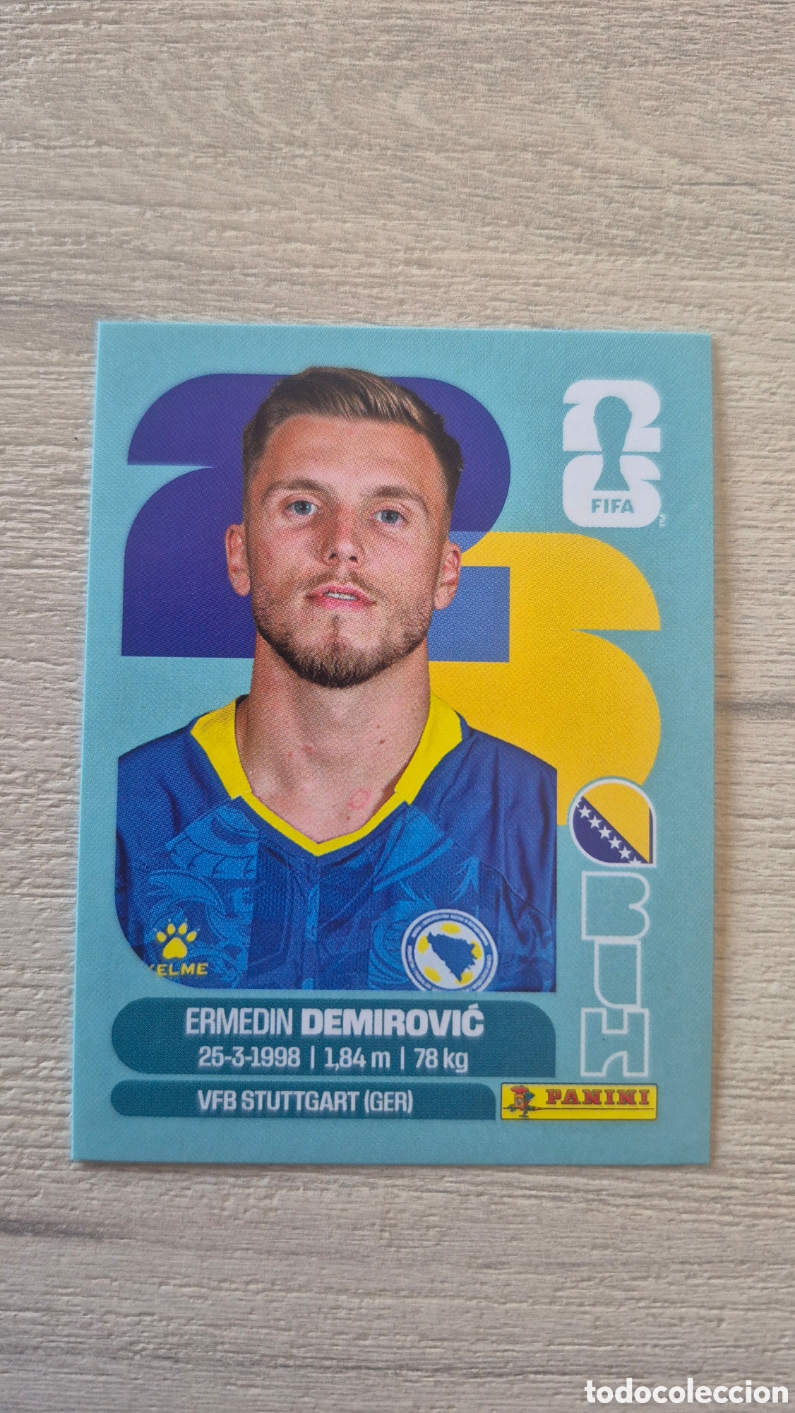 Cromos de F&uacute;tbol: BIH17 Demirović FIFA World Cup 2026