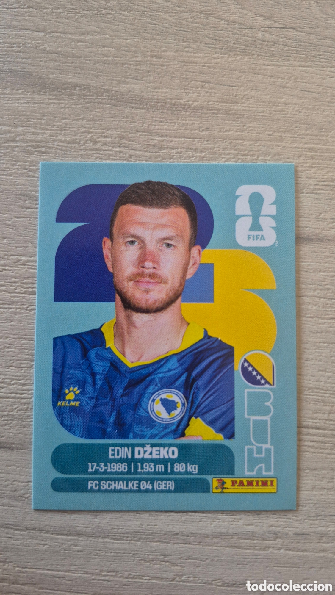 Cromos de F&uacute;tbol: BIH18 Džeko FIFA World Cup 2026