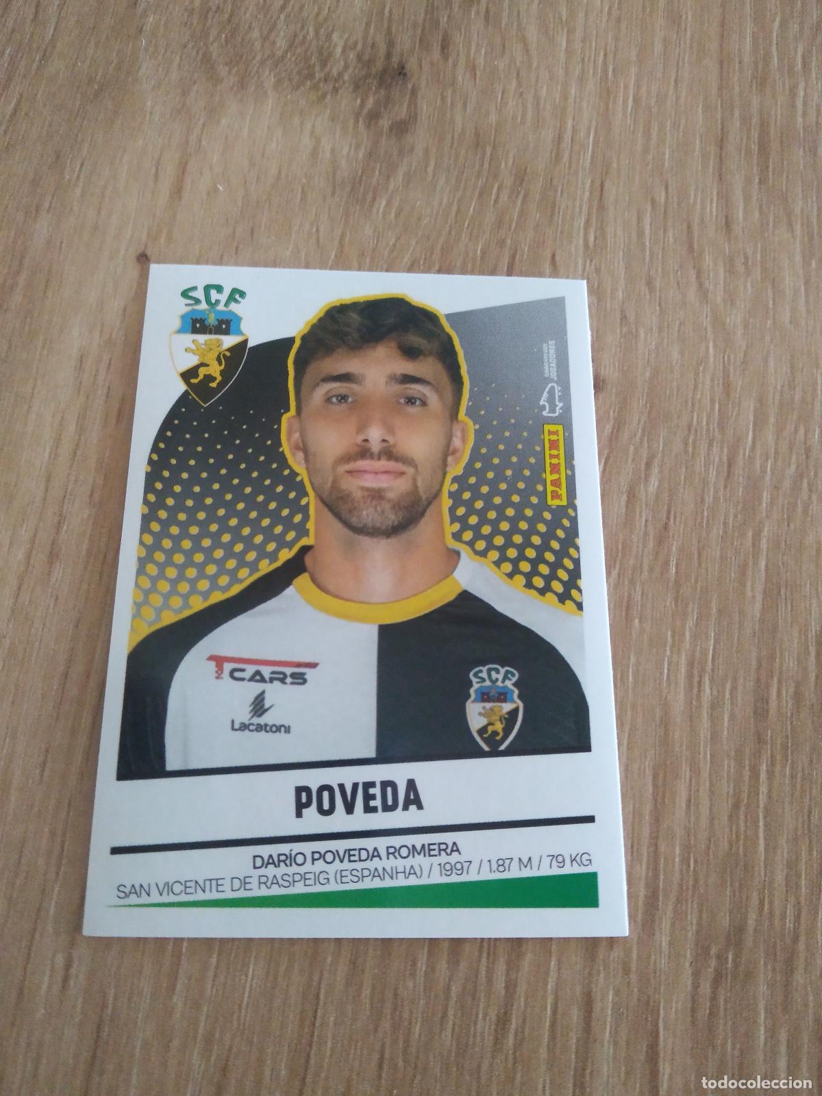 Cartes &agrave; collectionner de Football: 208 POVEDA FARENSE CROMO FUTBOL PANINI LIGA PORTUGAL 2024-2025 FUTEBOL 24-25 LIGA BETCLIC