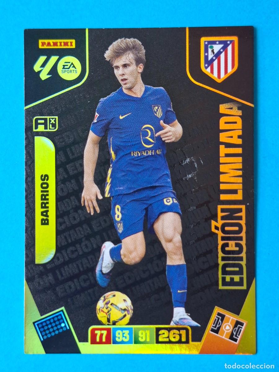 Cartes &agrave; collectionner de Football: Edici&oacute;n Limitada PABLO BARRIOS (Atl&eacute;tico Madrid) - Adrenalyn XL LaLiga 2025-26