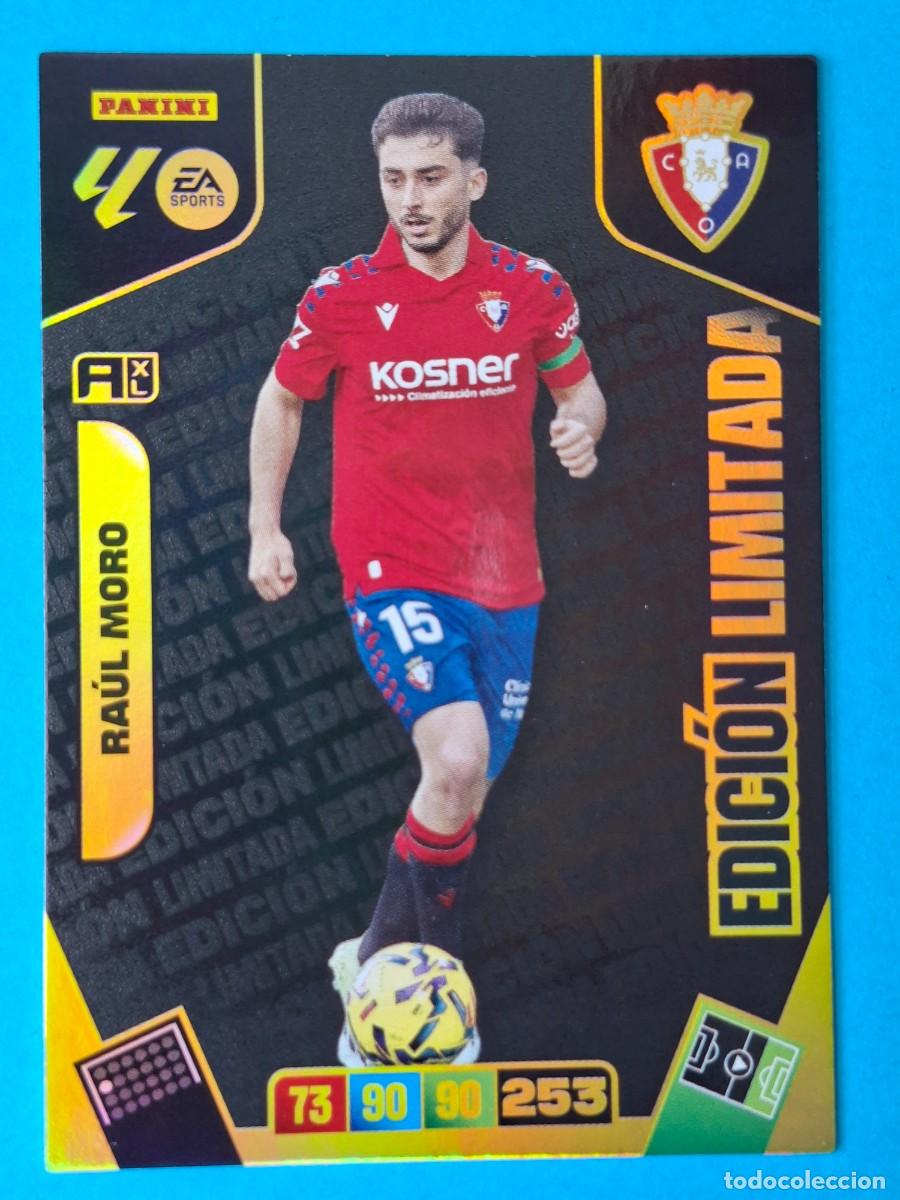 Cartes &agrave; collectionner de Football: Edici&oacute;n Limitada RA&Uacute;L MORO (Osasuna) - Adrenalyn XL LaLiga 2025-26