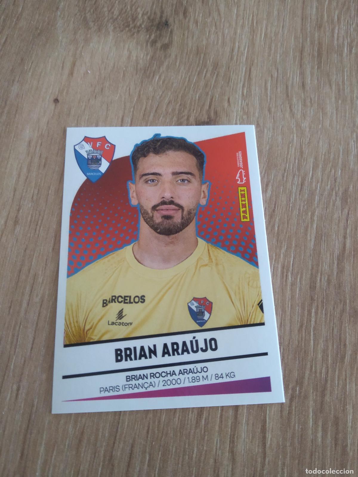 Cromos de F&uacute;tbol: 211 BRIAN ARAUJO GIL VICENTE CROMO FUTBOL PANINI LIGA PORTUGAL 2024-2025 FUTEBOL 24-25 LIGA BETCLIC