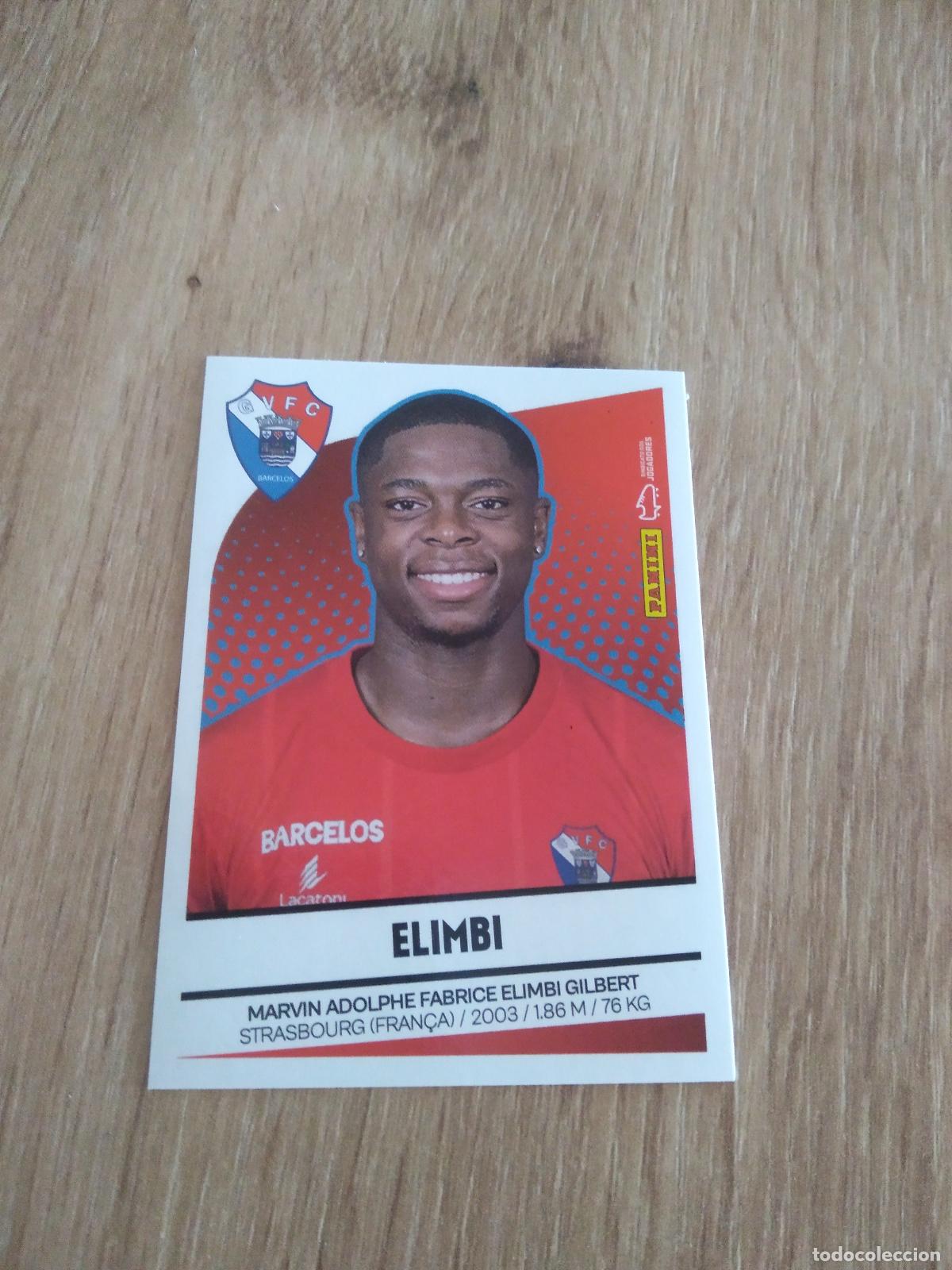 Cartes &agrave; collectionner de Football: 216 ELIMBI GIL VICENTE CROMO FUTBOL PANINI PORTUGAL 2024-2025 FUTEBOL 24-25 LIGA BETCLIC
