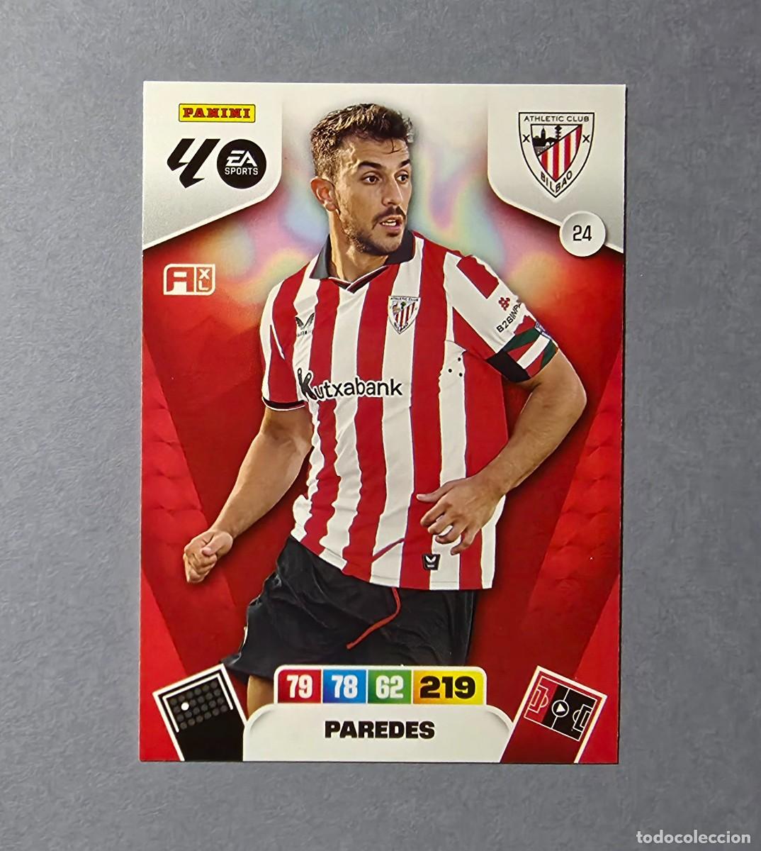 Cartes &agrave; collectionner de Football: 24 PAREDES - ATHLETIC BILBAO - ADRENALYN XL 2025-26 - 25/26 (NUEVO)