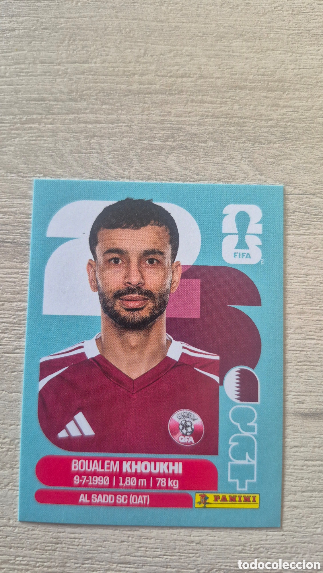 Cartes &agrave; collectionner de Football: QAT6 Khoukhi FIFA World Cup 2026