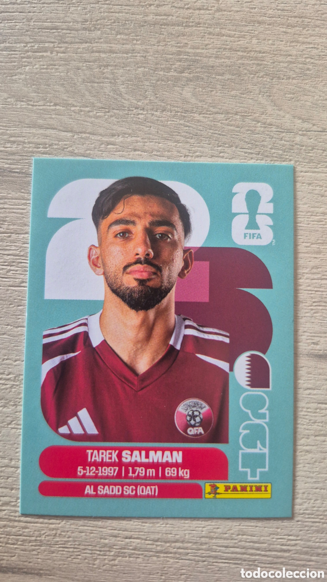 Fu&szlig;ball-Sticker: QAT8 Salman FIFA World Cup 2026