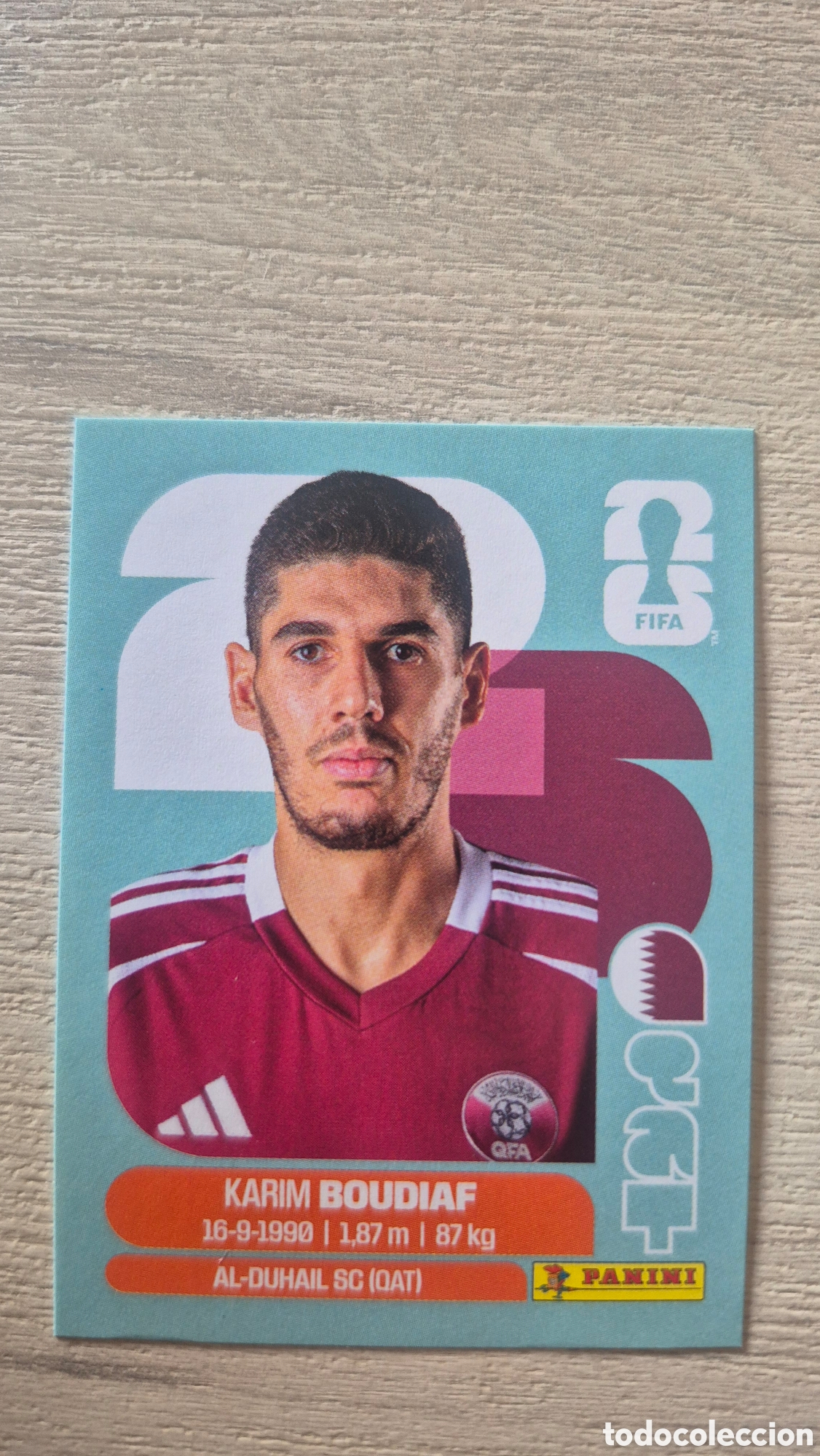 Football Stickers: QAT10 Boudiaf FIFA World Cup 2026