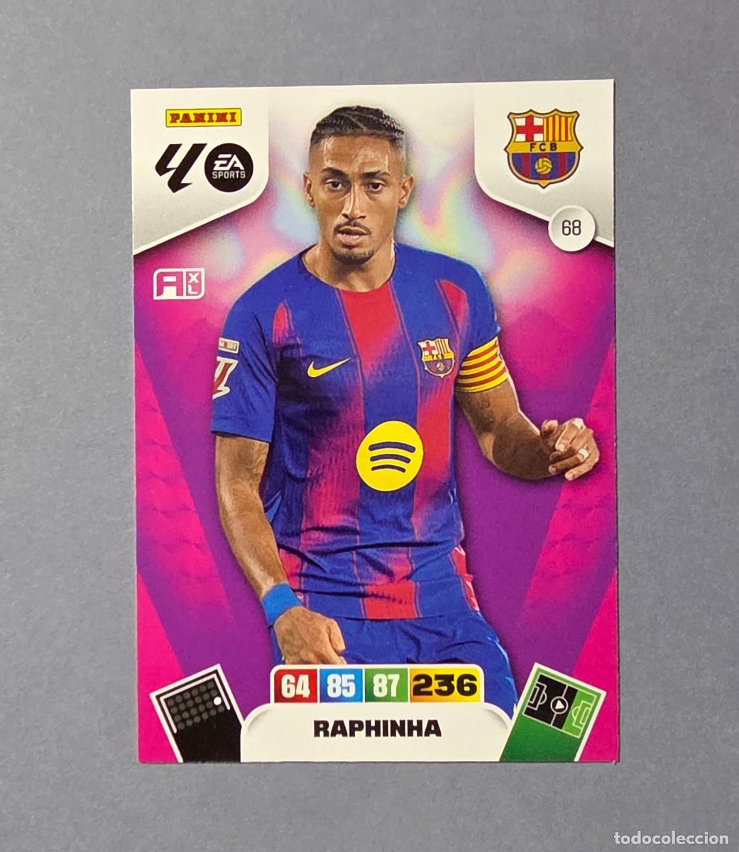 Football Stickers: 68 RAPHINHA - BARCELONA - ADRENALYN XL 2025-26 - 25/26 (NUEVO)