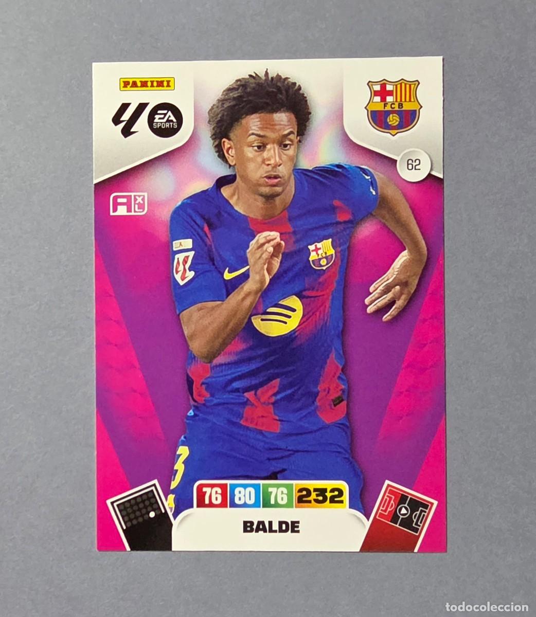 Fu&szlig;ball-Sticker: 62 BALDE - BARCELONA - ADRENALYN XL 2025-26 - 25/26 (NUEVO)