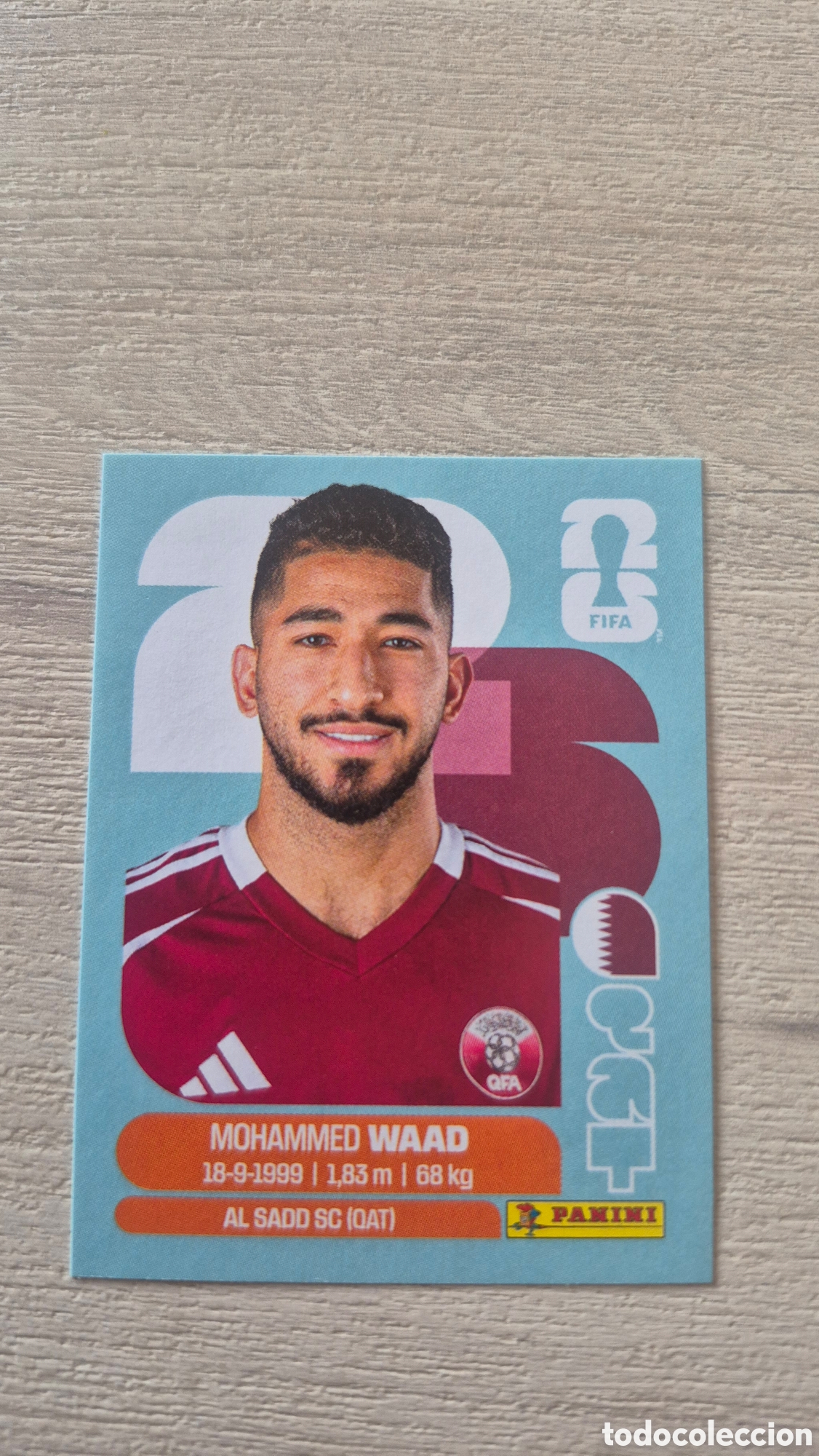 Football Stickers: QAT14 Waad FIFA World Cup 2026