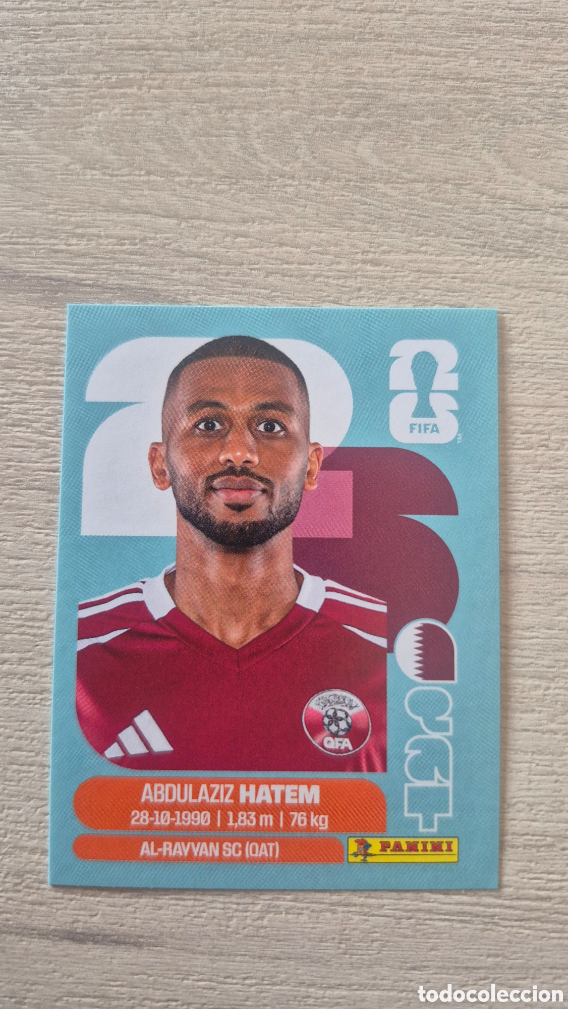 Cartes &agrave; collectionner de Football: QAT15 Hatem FIFA World Cup 2026