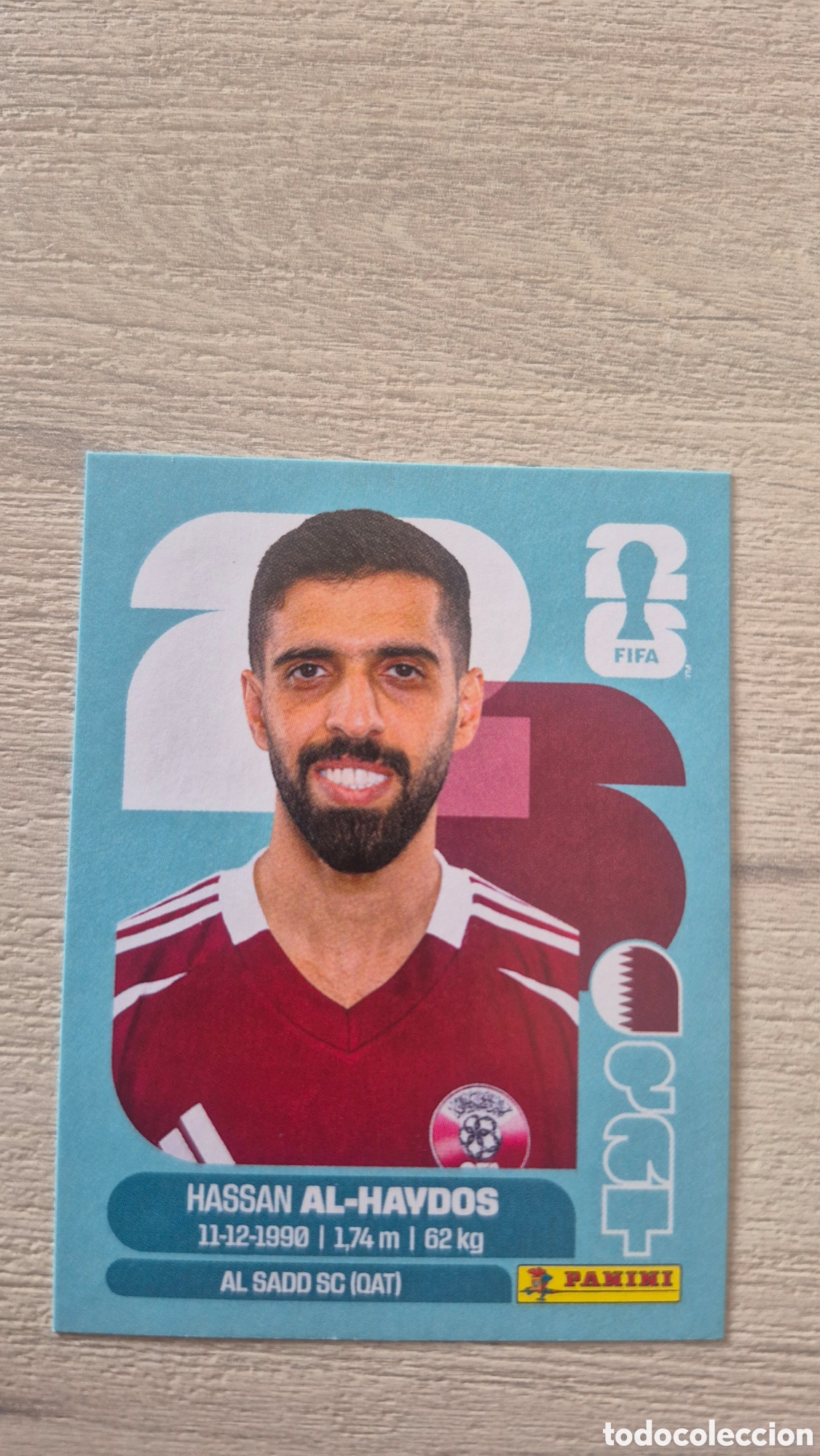 Cartes &agrave; collectionner de Football: QAT16 Al-Haydos FIFA World Cup 2026