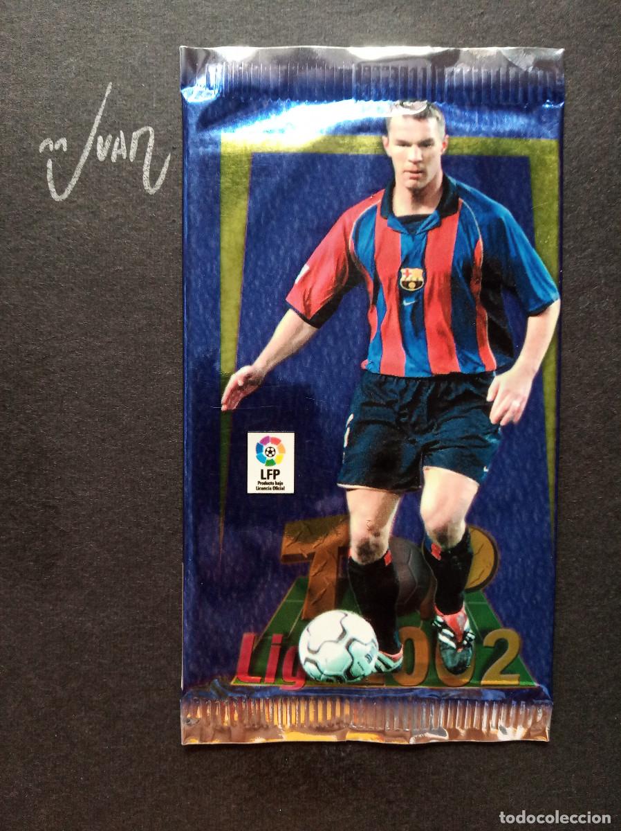 Fu&szlig;ball-Sticker: SOBRE SIN ABRIR ⚽ MUNDICROMO &reg; TOP 2001 2002 LIGA 01 02 ROOKIE ZIDANE MADRID XABI ALONSO SOCIEDAD ?