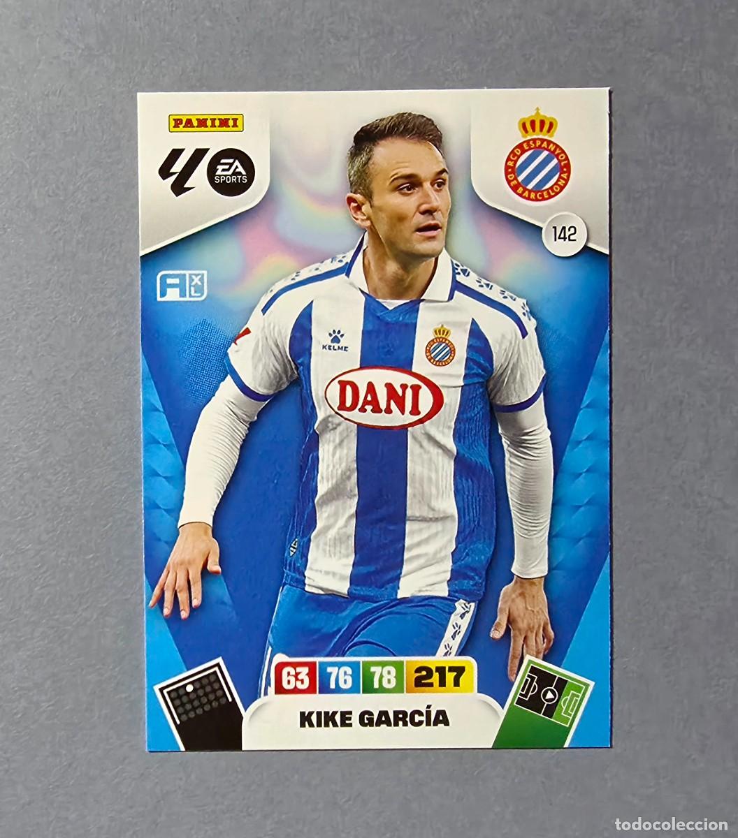 Figurine di Calcio: 142 KIKE GARC&Iacute;A - ESPANYOL - ADRENALYN XL 2025-26 - 25/26 (NUEVO)