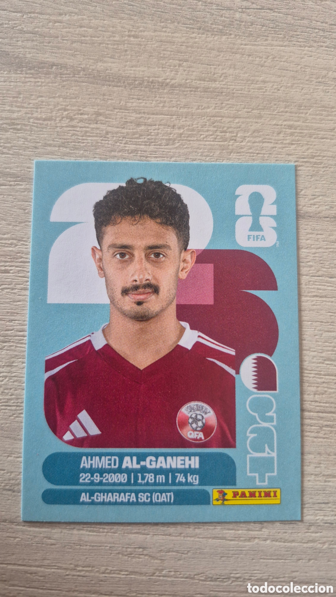 Cromos de Futebol: QAT19 Al-Ganehi FIFA World Cup 2026