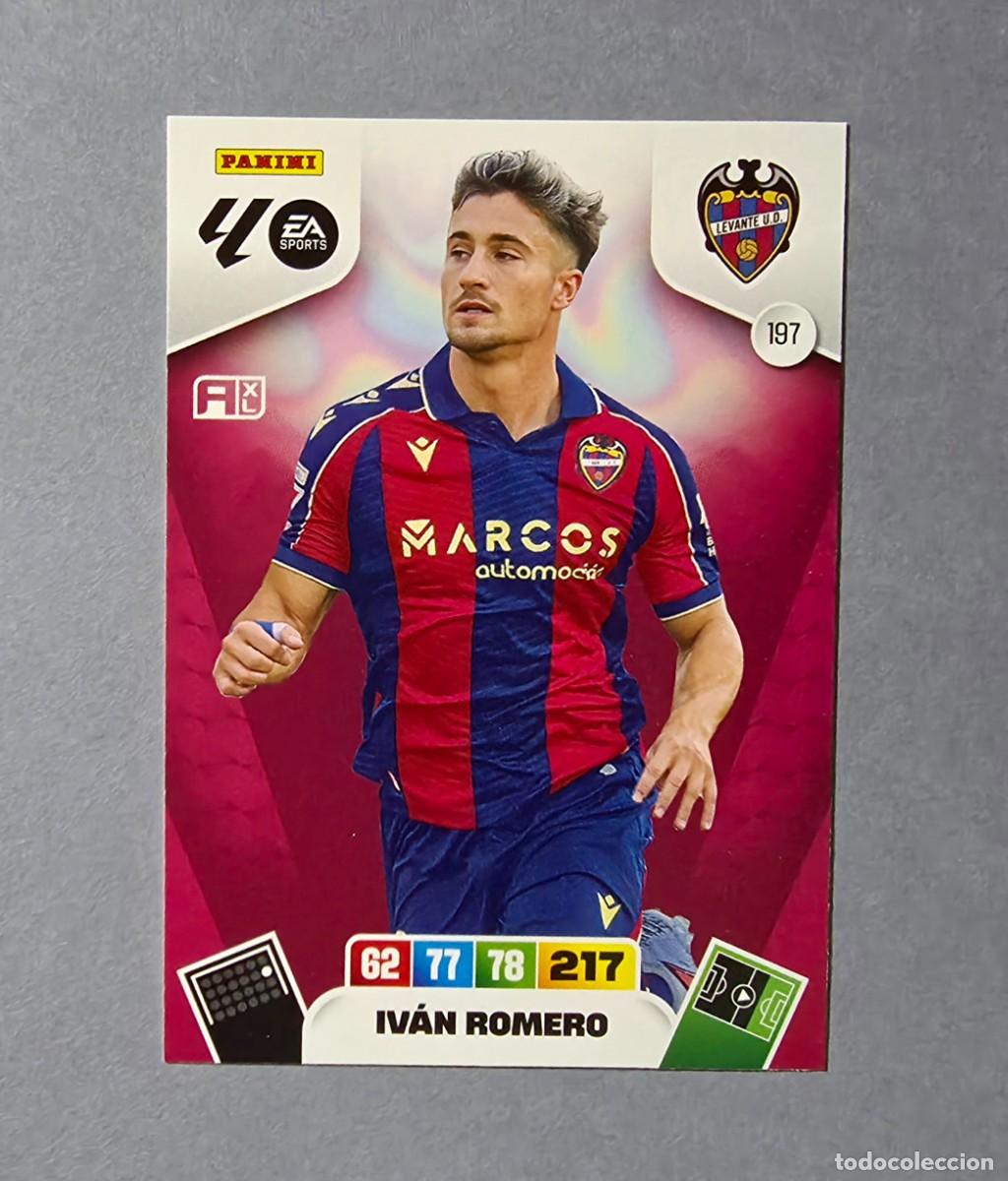 Football Stickers: 197 IV&Aacute;N ROMERO - LEVANTE - ADRENALYN XL 2025-26 - 25/26 (NUEVO)