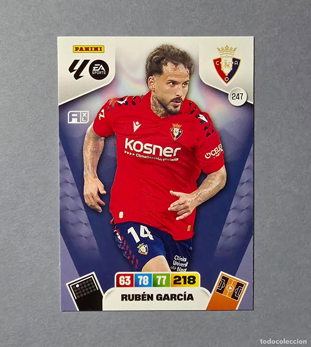 Football Stickers: 247 RUB&Eacute;N GARC&Iacute;A - OSASUNA - ADRENALYN XL 2025-26 - 25/26 (NUEVO)