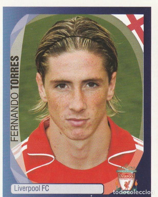 Football Stickers: 5491- CROMO NUEVO CHAMPIONS LEAGUE 07 08 PANINI-FERNANDO TORRES (LIVERPOOL)