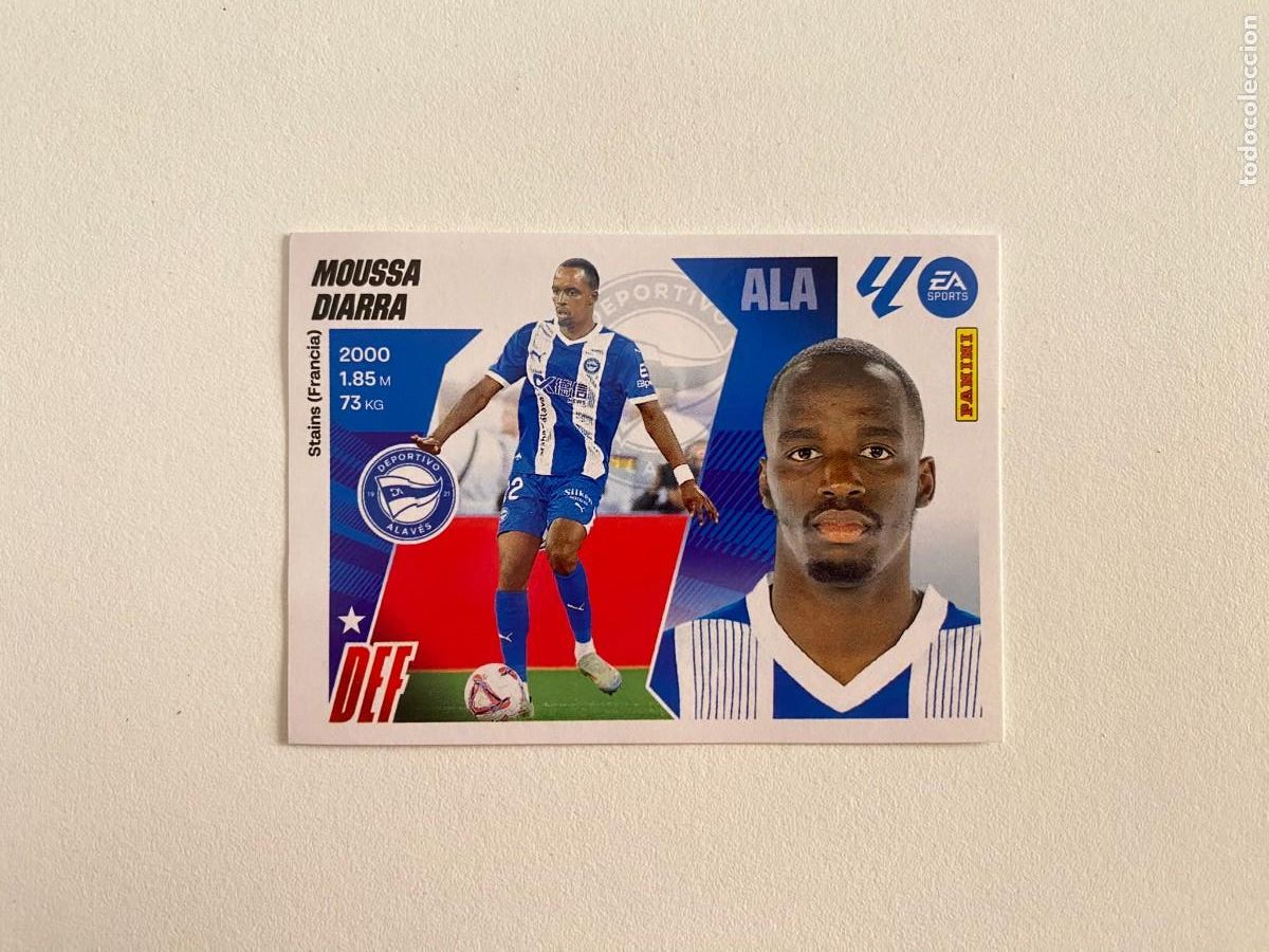 Football Stickers: LALIGA ESTE 2025 2026 EA SPORTS 25 26 ALBUM PANINI LIGA N 9 DEPORTIVO ALAV&Eacute;S MOUSSA DIARRA