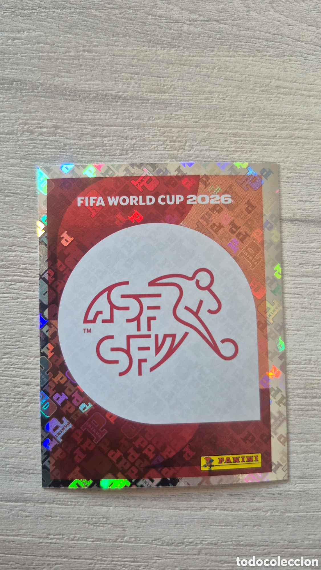 Football Stickers: SUI1 Escudo Suiza FIFA World Cup 2026