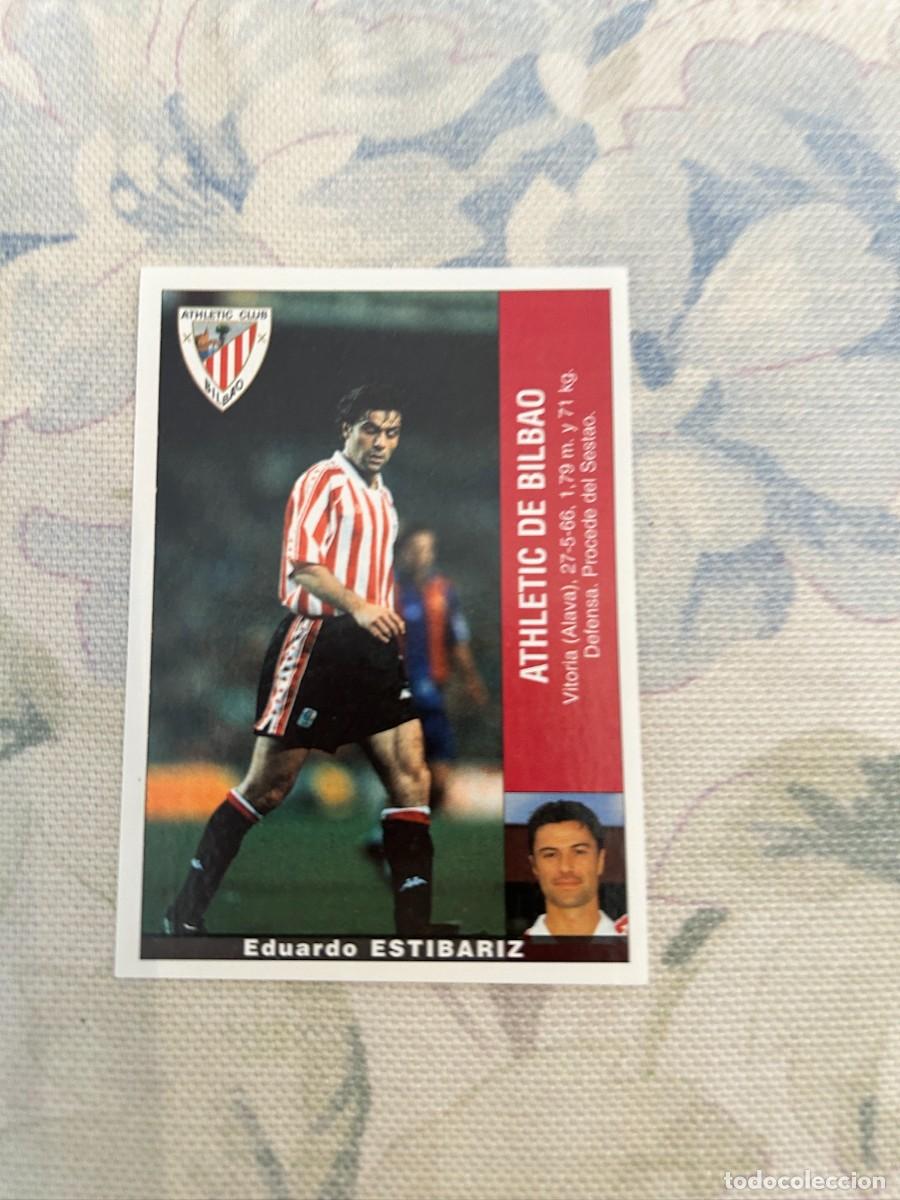 Football Stickers: ESTIBARIZ ATHLETIC DE BILBAO BAJA DIFICIL NUEVO PANINI 95 96