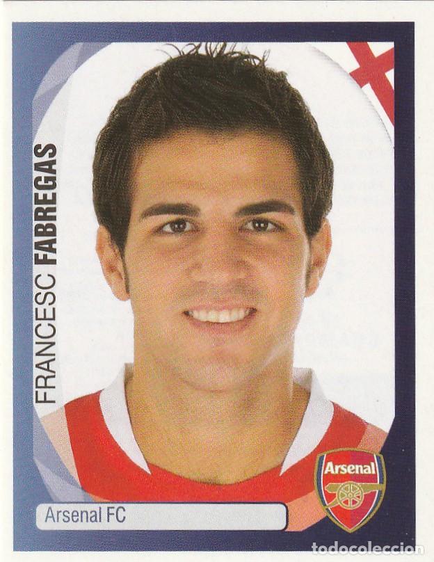 Cartes &agrave; collectionner de Football: 5491- CROMO NUEVO CHAMPIONS LEAGUE 07 08 PANINI-CESC FABREGAS (ARSENAL F.C.)