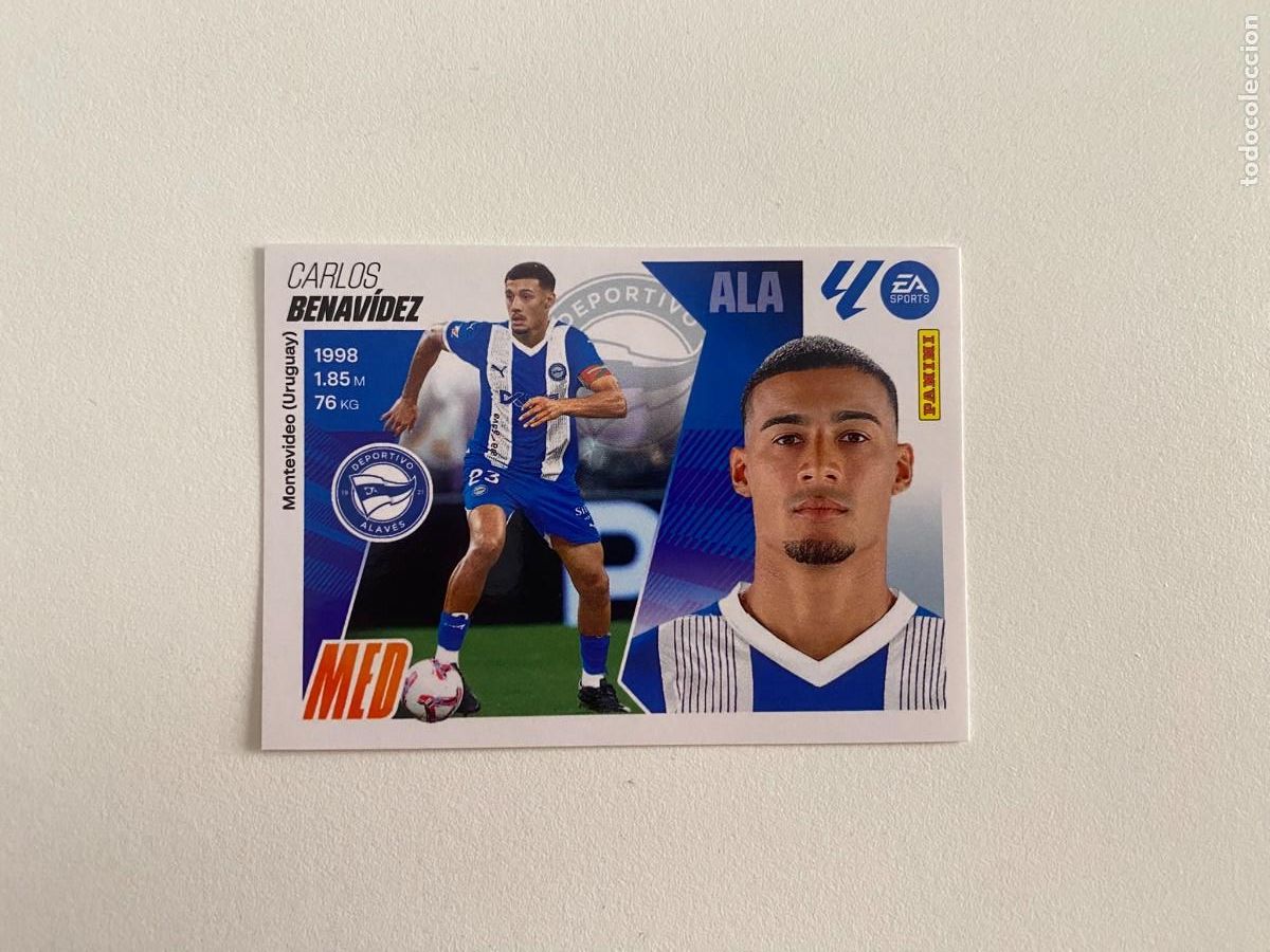 Football Stickers: LALIGA ESTE 2025 2026 EA SPORTS 25 26 ALBUM PANINI LIGA N 12 DEPORTIVO ALAV&Eacute;S BENAV&Iacute;DEZ