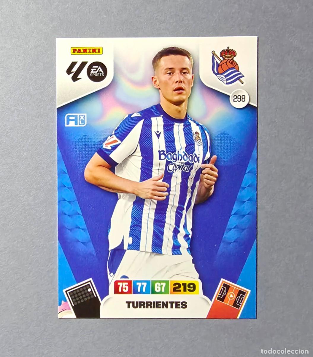 Cartes &agrave; collectionner de Football: 298 TURRIENTES - REAL SOCIEDAD - ADRENALYN XL 2025-26 - 25/26 (NUEVO)