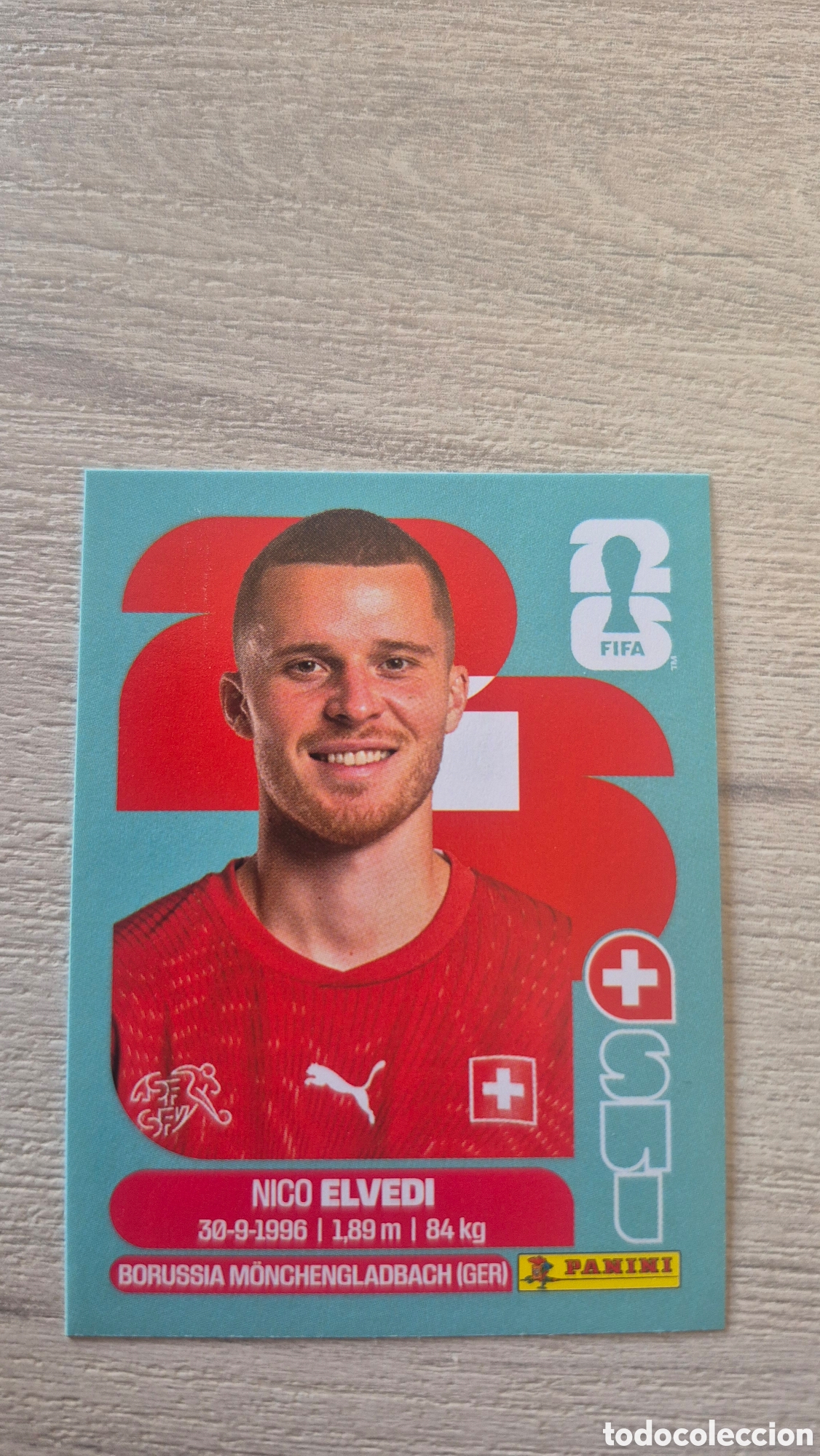 Cartes &agrave; collectionner de Football: SUI6 Elvedi FIFA World Cup 2026
