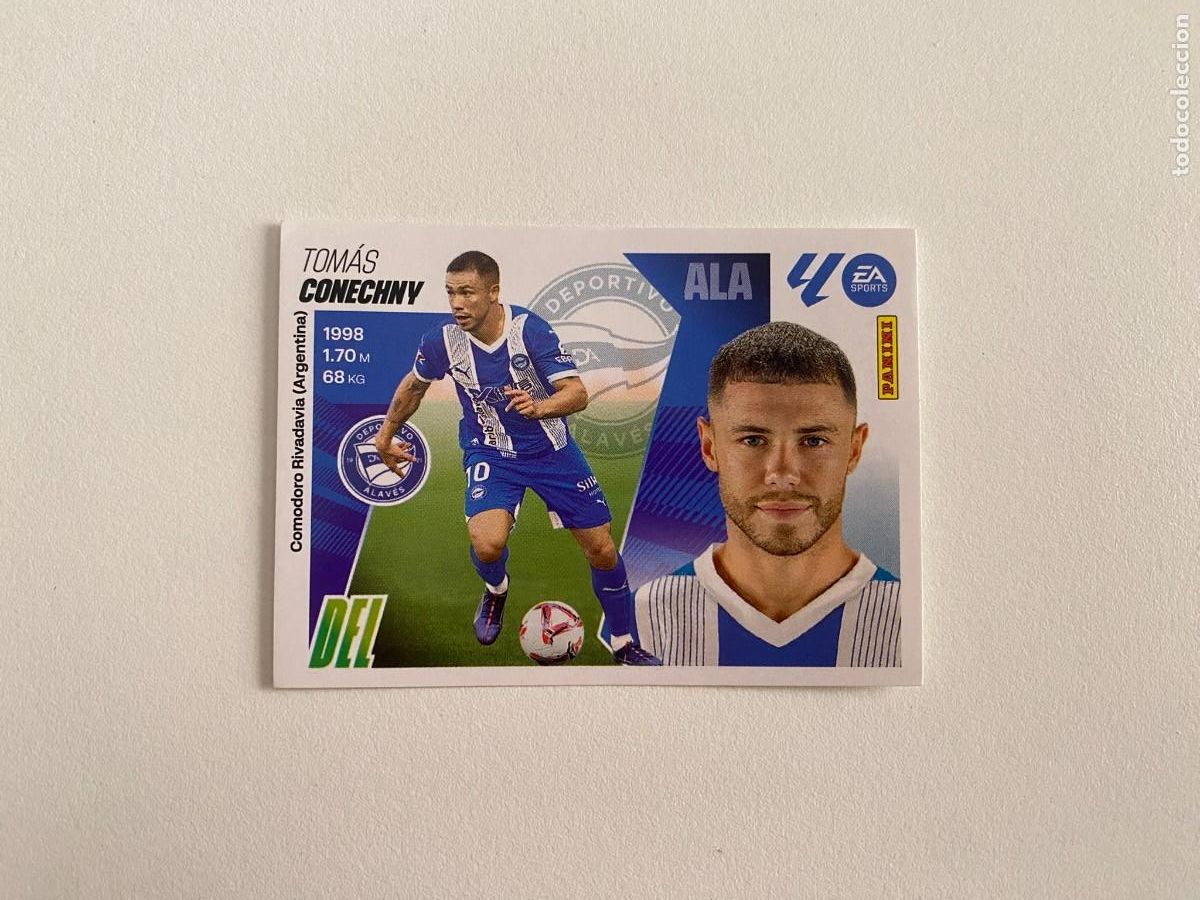 Cartes &agrave; collectionner de Football: LALIGA ESTE 2025 2026 EA SPORTS 25 26 ALBUM PANINI LIGA N 19 DEPORTIVO ALAV&Eacute;S CONECHNY