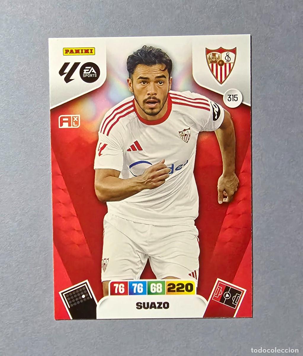 Cartes &agrave; collectionner de Football: 315 SUAZO - SEVILLA - ADRENALYN XL 2025-26 - 25/26 (NUEVO)