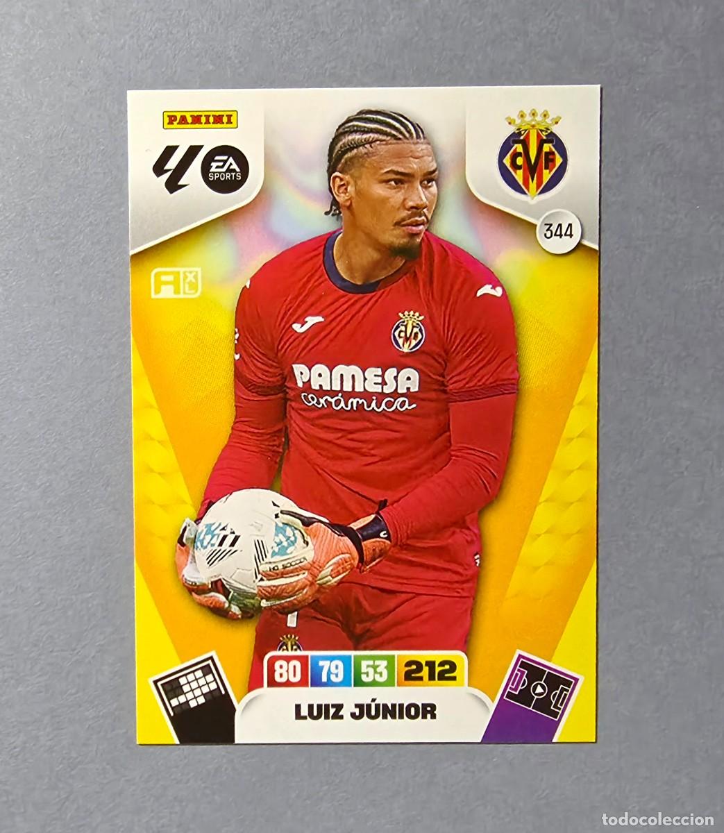 Figurine di Calcio: 344 LUIZ J&Uacute;NIOR - VILLARREAL - ADRENALYN XL 2025-26 - 25/26 (NUEVO)
