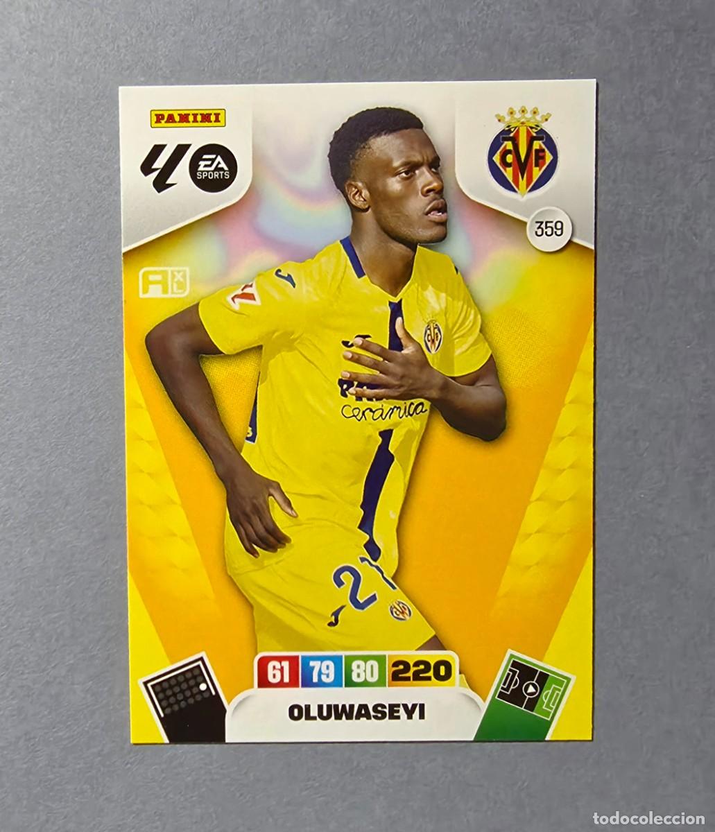 Football Stickers: 359 OLUWASEYI - VILLARREAL - ADRENALYN XL 2025-26 - 25/26 (NUEVO)