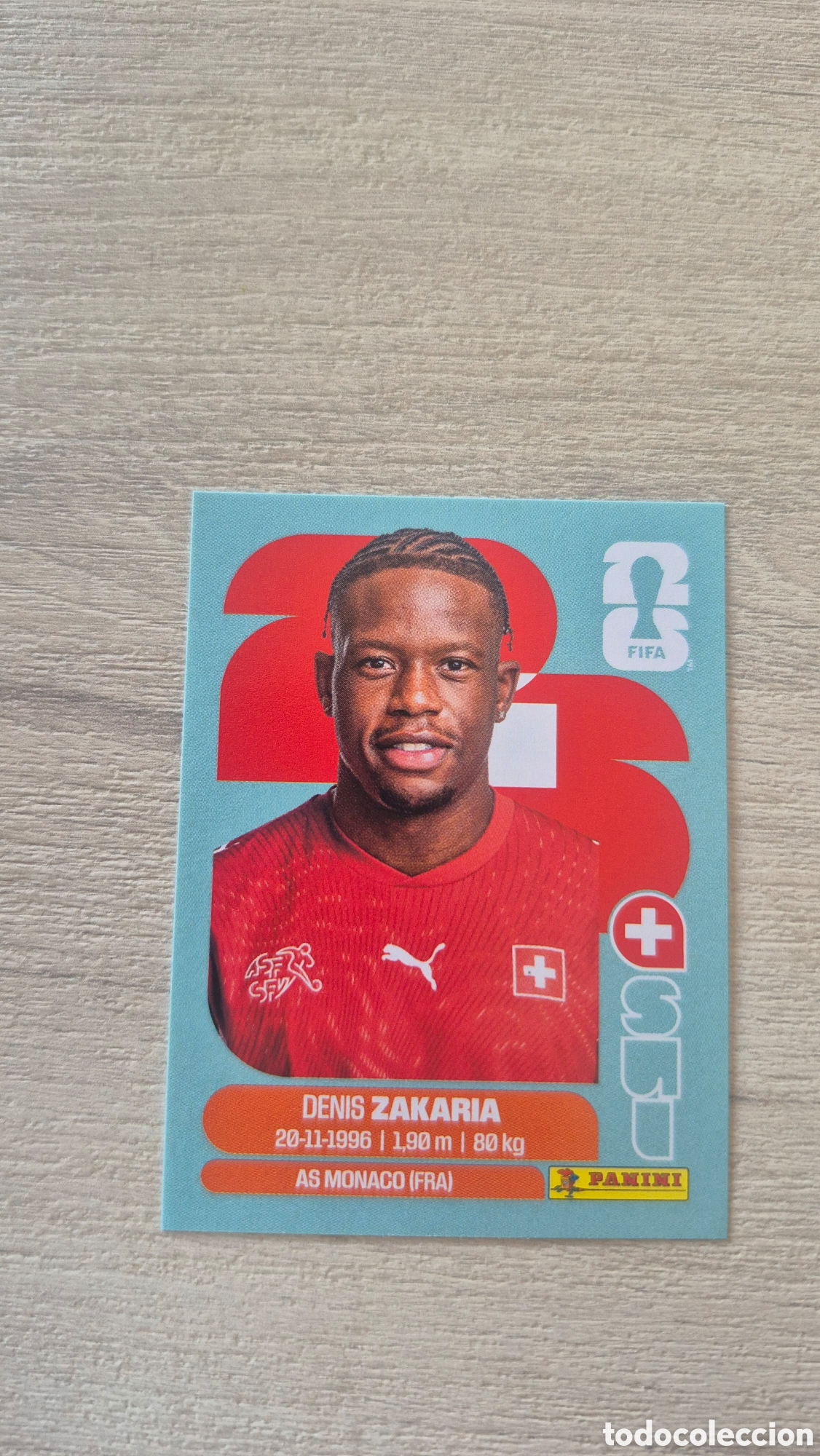 Football Stickers: SUI10 Zakaria FIFA World Cup 2026