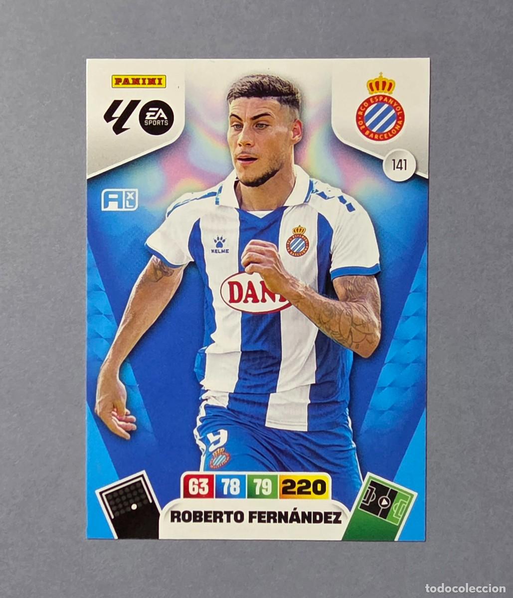Football Stickers: 141 ROBERTO FERN&Aacute;NDEZ - ESPANYOL - ADRENALYN XL 2025-26 - 25/26 (NUEVO)