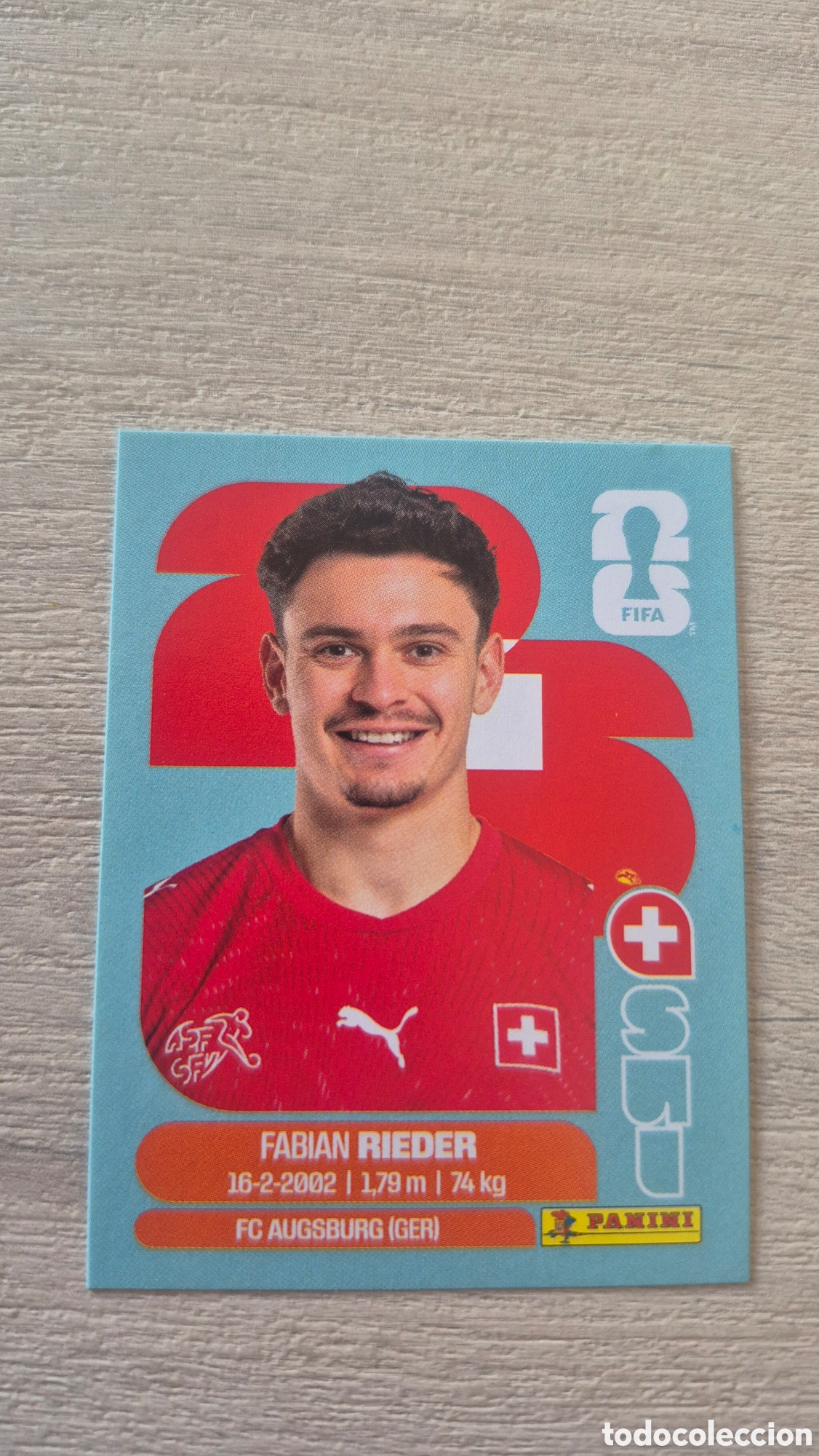 Cartes &agrave; collectionner de Football: SUI12 Rieder FIFA World Cup 2026