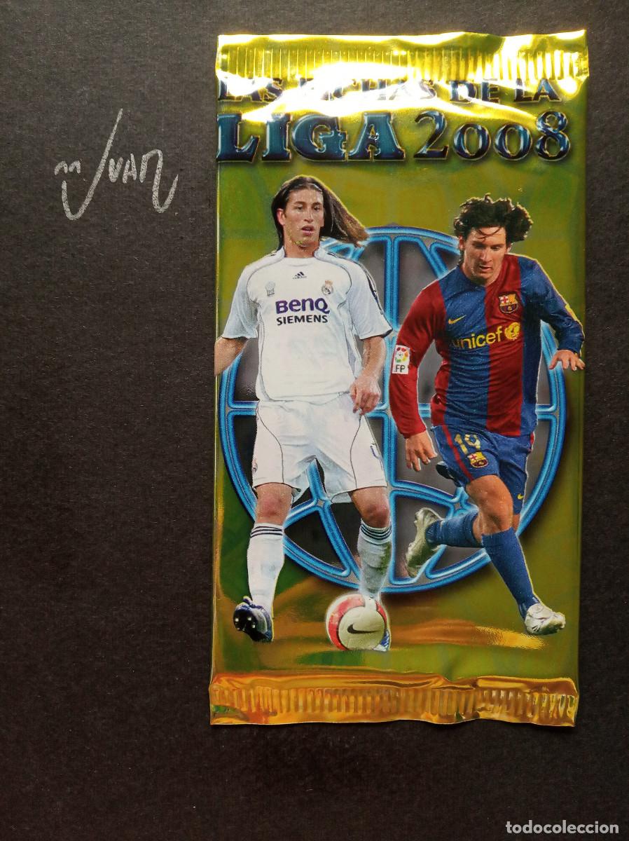 Fu&szlig;ball-Sticker: SOBRE SIN ABRIR ⚽ MUNDICROMO &reg; 2007 2008 LIGA 07 08 MESSI FC BARCELONA SERGIO RAMOS REAL MADRID ?