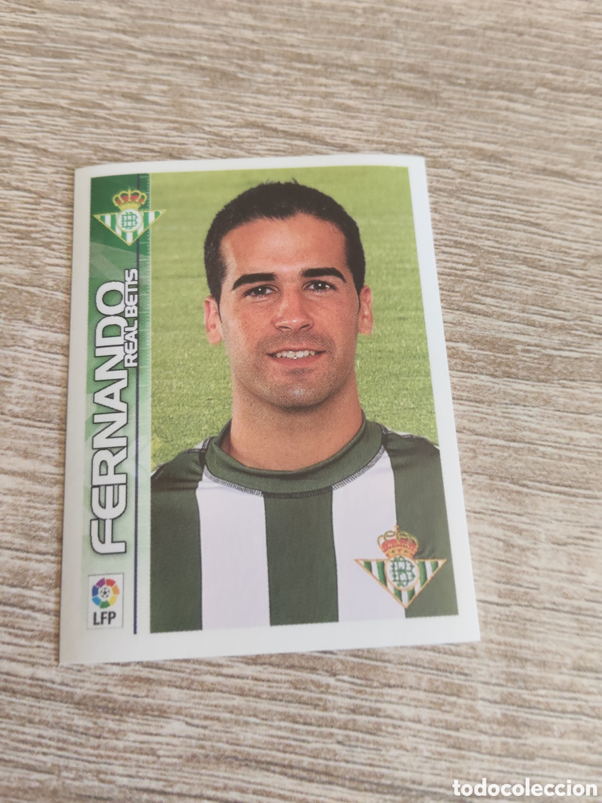 Figurine di Calcio: Panini superliga de estrellas 2003 2004 03 04 138 Fernando Real Betis