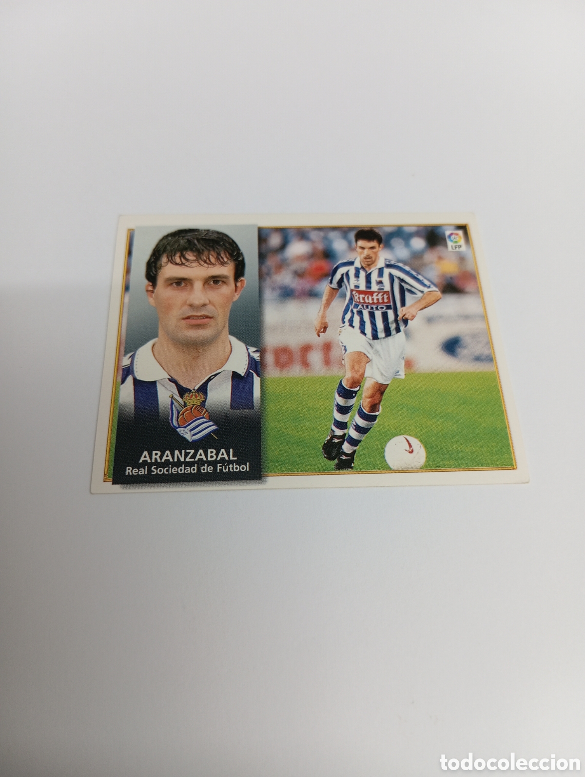 Cromos de Futebol: ARANZABAL Real Sociedad Liga Este 1998 1999 NUEVO SIN PEGAR 98 99