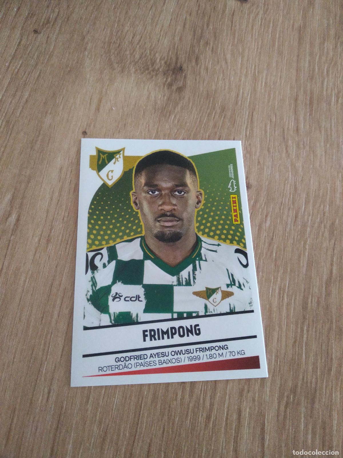 Cromos de Futebol: 236 FRIMPONG Moreirense CROMO FUTBOL PANINI PORTUGAL 2024-2025 FUTEBOL 24-25 LIGA BETCLIC