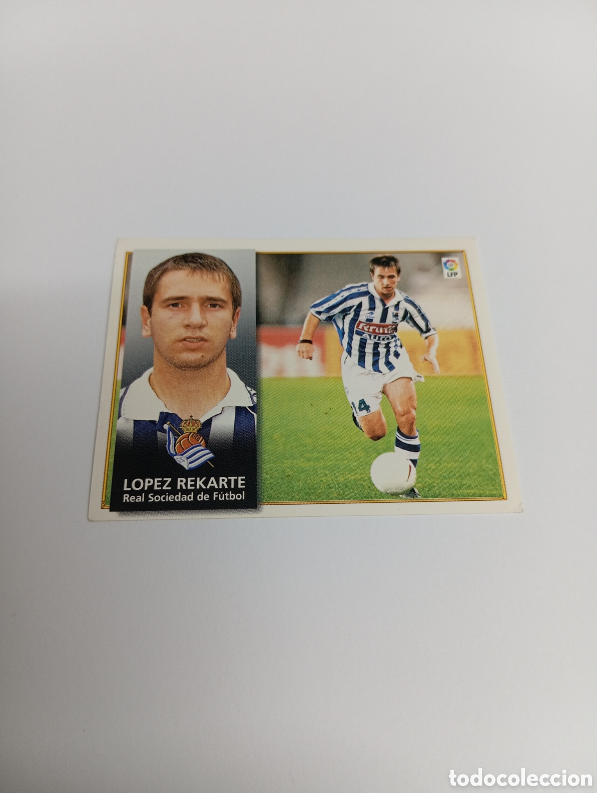 Cartes &agrave; collectionner de Football: L&Oacute;PEZ REKARTE Real Sociedad Liga Este 1998 1999 NUEVO SIN PEGAR 98 99