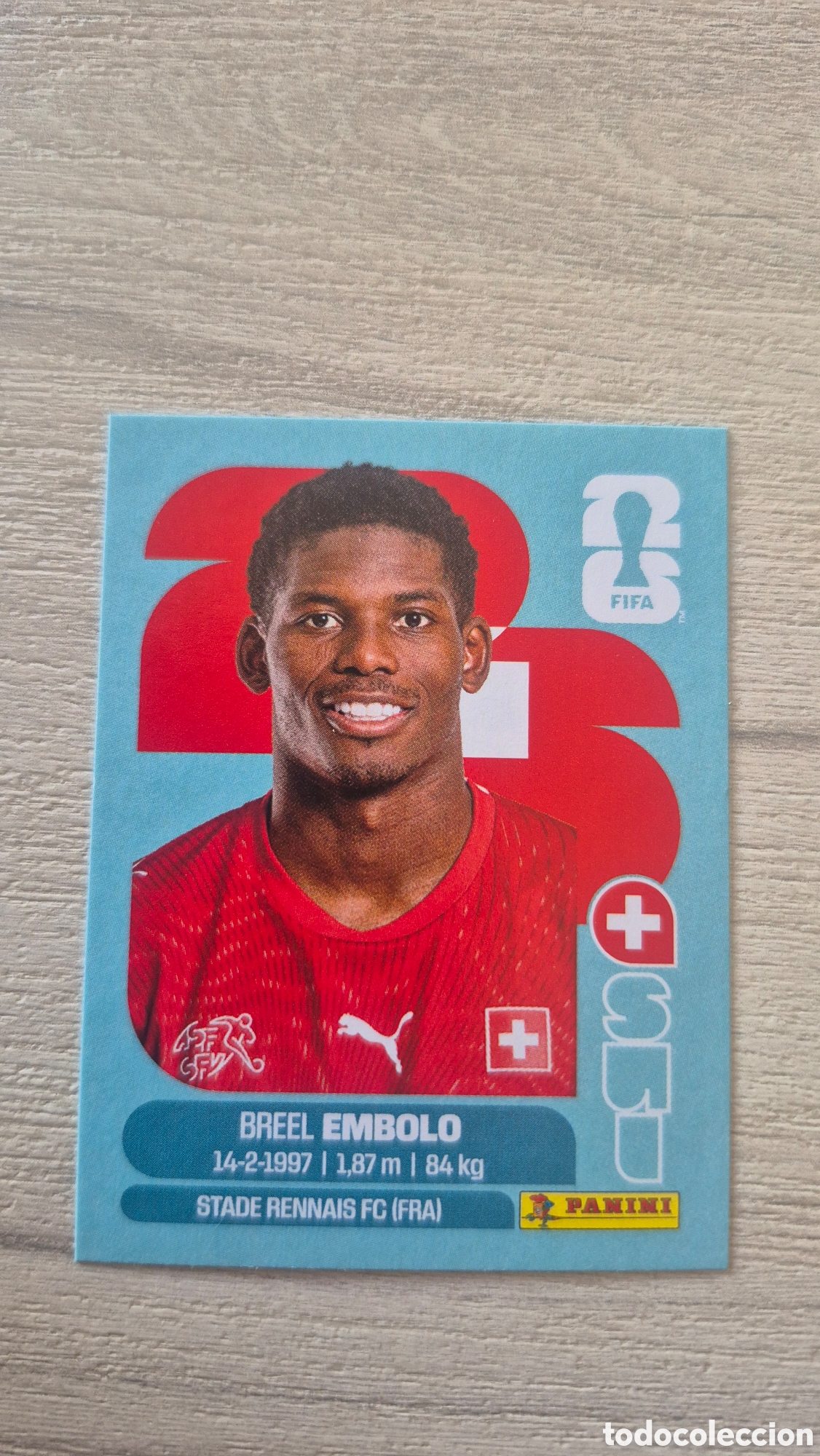 Cartes &agrave; collectionner de Football: SUI17 &Eacute;mbolo FIFA World Cup 2026