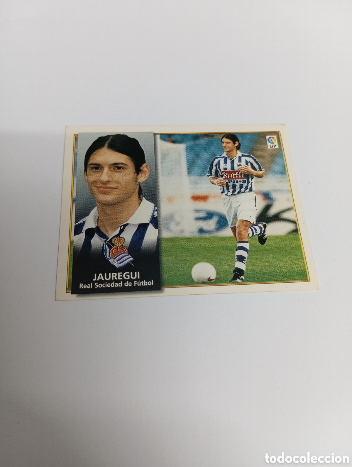 Cromos de F&uacute;tbol: JAUREGUI Real Sociedad Liga Este 1998 1999 NUEVO SIN PEGAR 98 99