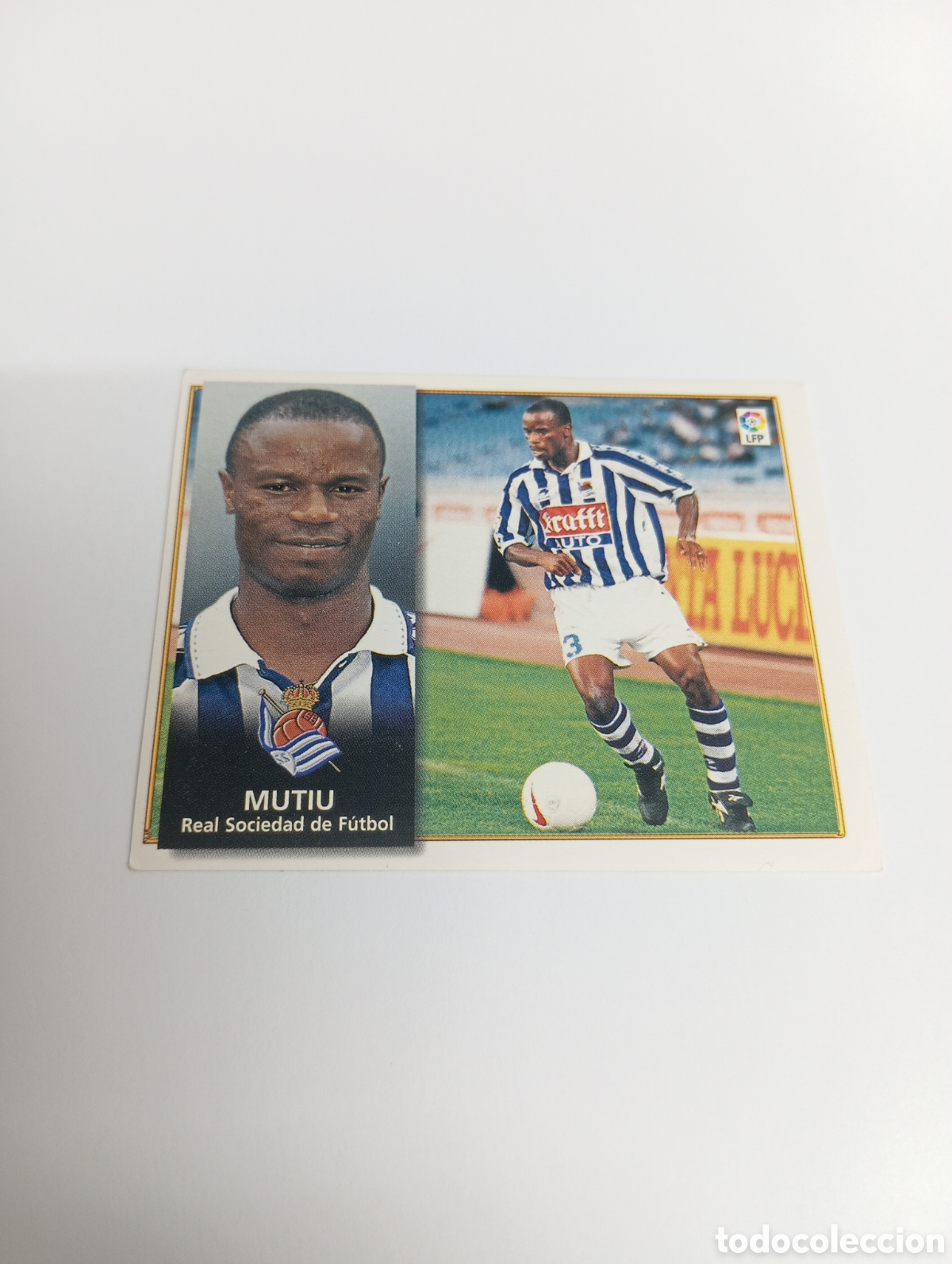 Cromos de F&uacute;tbol: MUTIU Real Sociedad Liga Este 1998 1999 NUEVO SIN PEGAR 98 99
