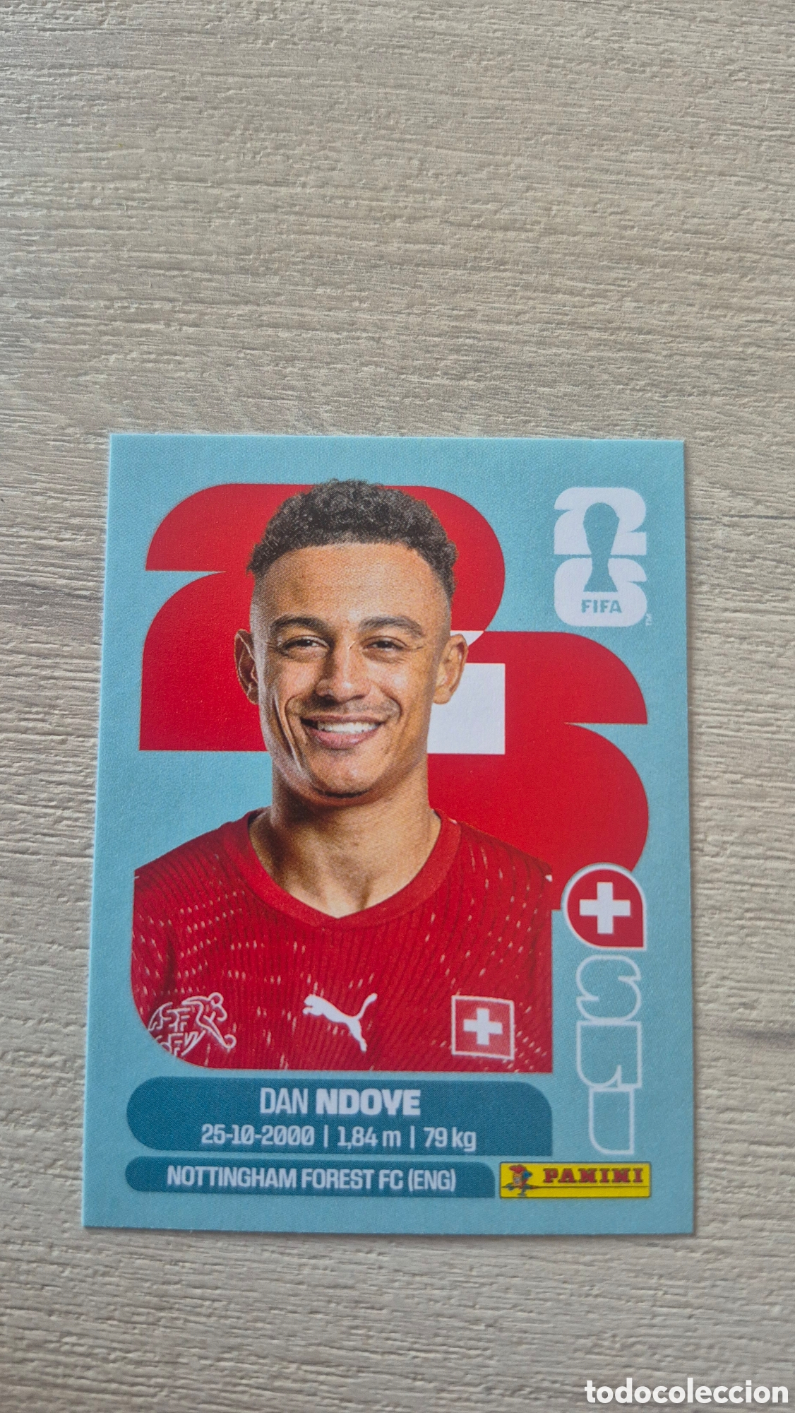 Cromos de F&uacute;tbol: SUI19 Ndoye FIFA World Cup 2026